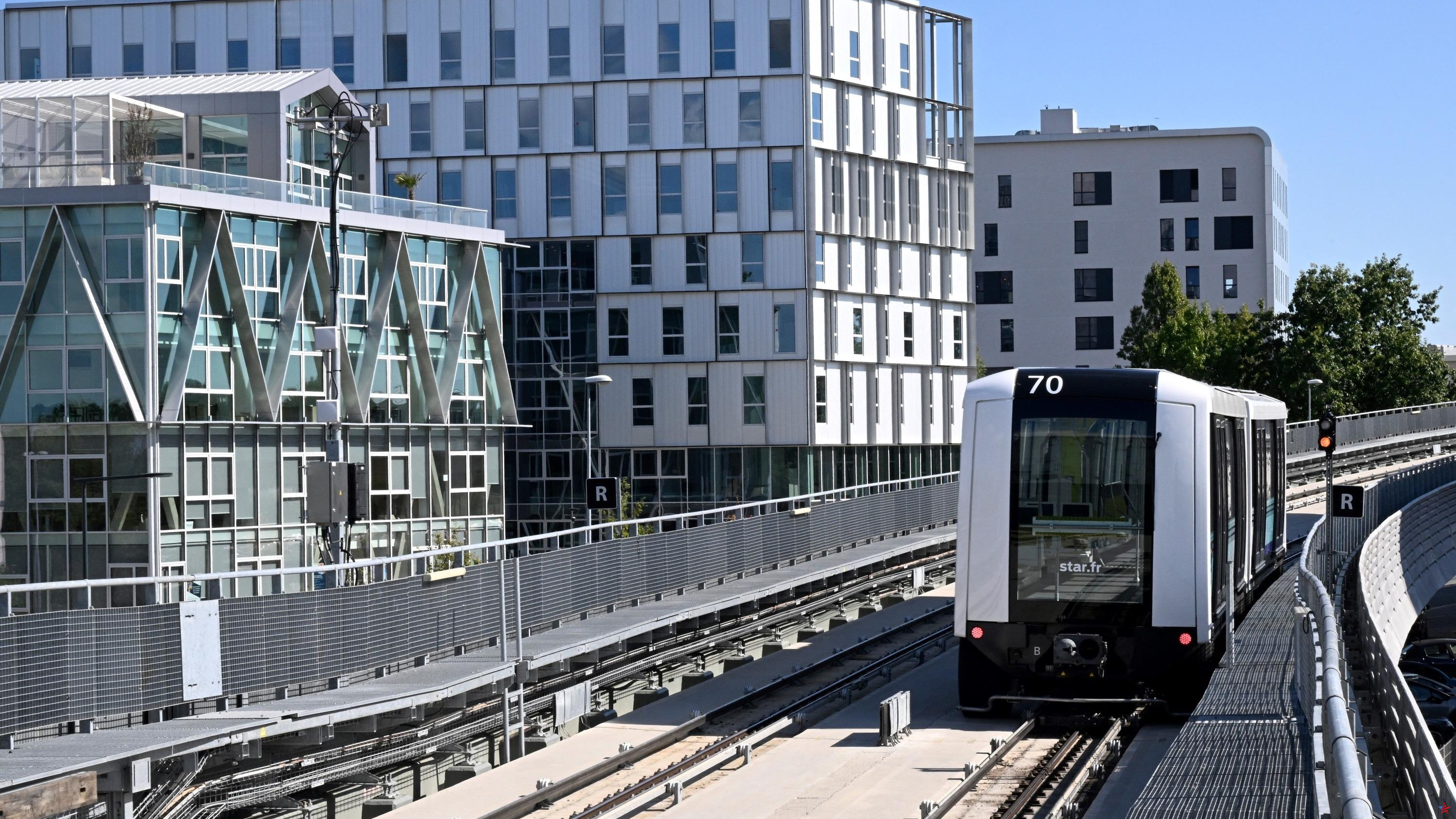 Rennes: el metro B parado durante al menos un trimestre tras una avería