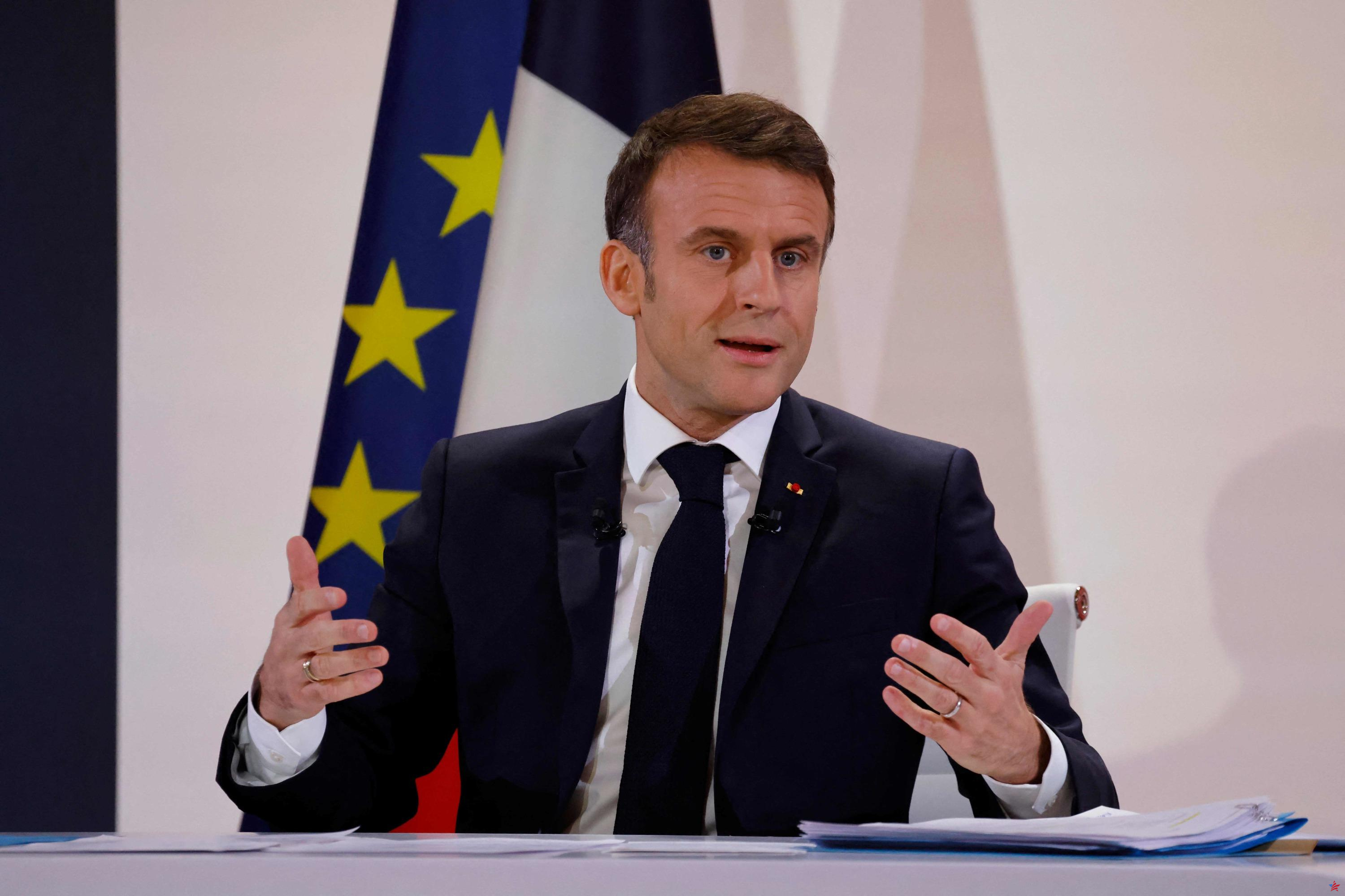 Comida, salarios, impuestos... Cómo quiere Emmanuel Macron “ayudar a las clases media y trabajadora”