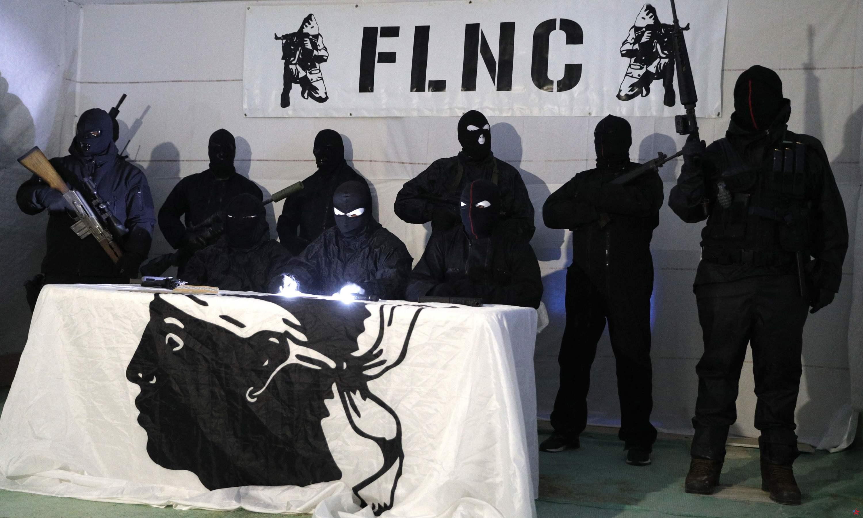 El FLNC denuncia una "colonización" de Córcega y reivindica "45 acciones"