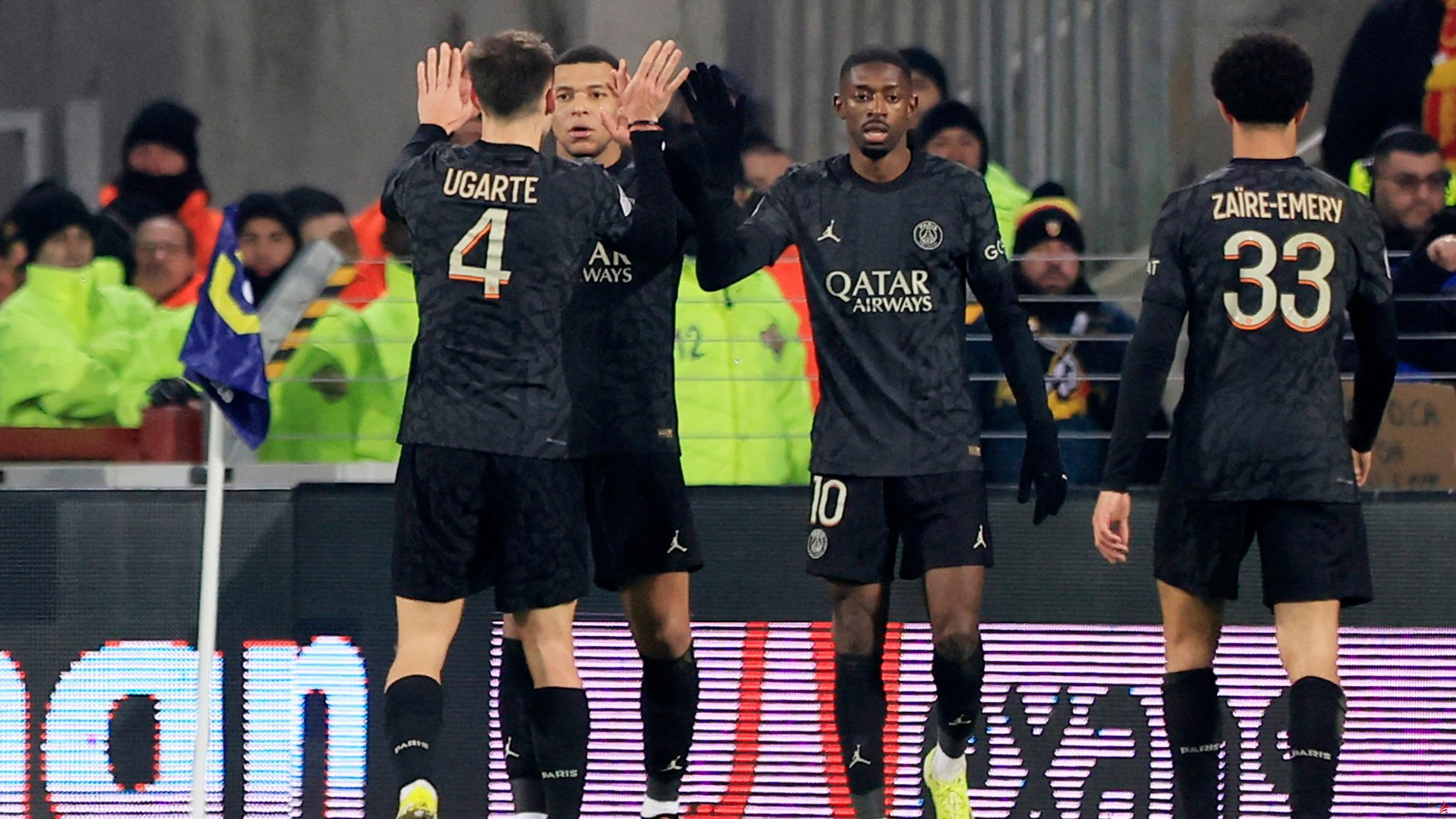 Ligue 1: ganador en Lens, el PSG vuela a la cima de la Ligue 1
