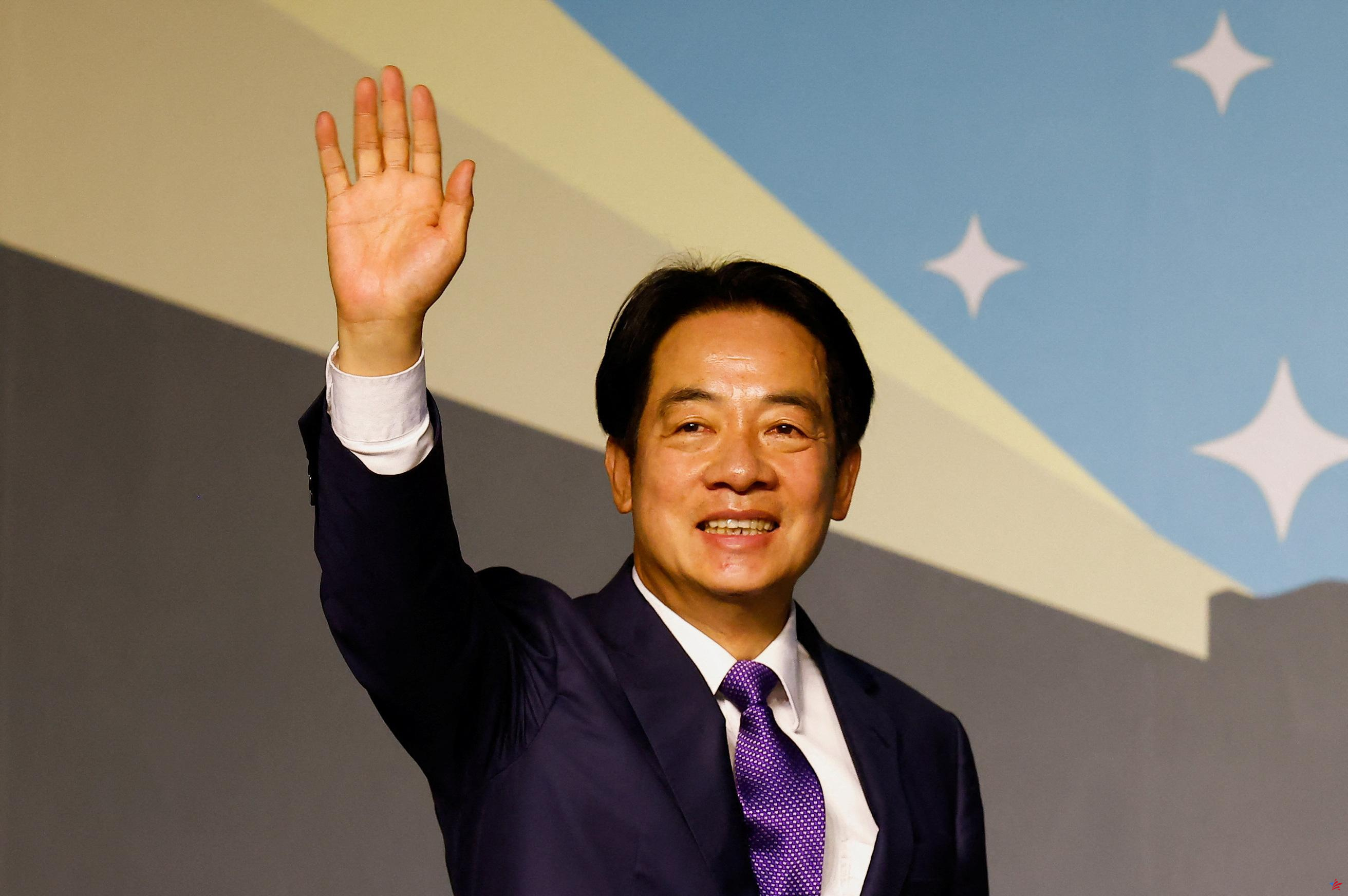 Taiwán: el presidente electo Lai Ching-te agradece a Estados Unidos su “fuerte apoyo” contra China