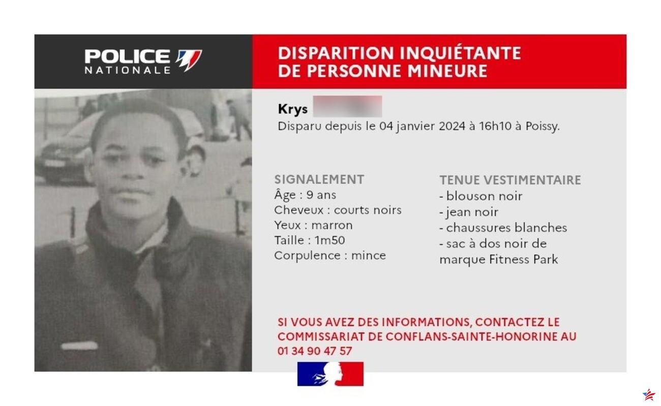 Yvelines: preocupante desaparición de un niño de 9 años, se lanza una convocatoria de testigos