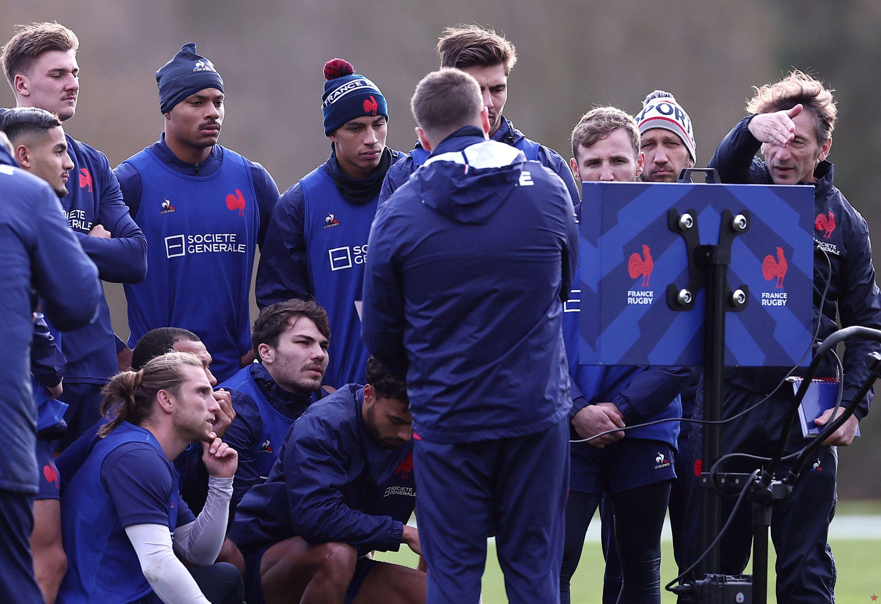 Rugby: en vídeo, las novatadas de Antoine Dupont en su primera pasantía con la selección francesa de 7