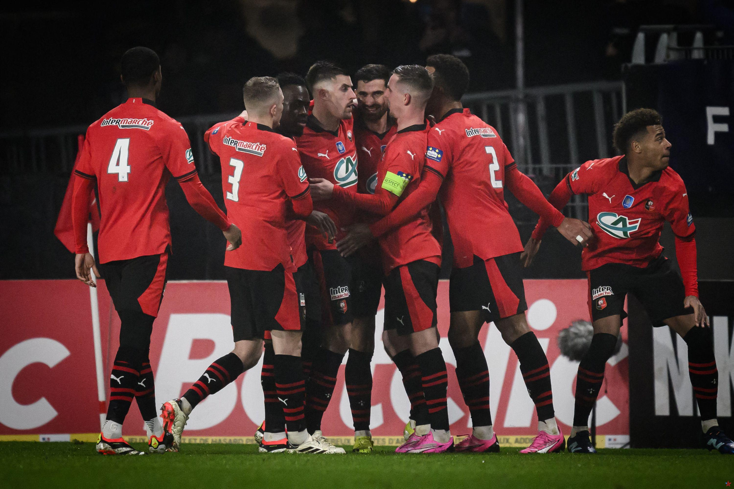 Copa de Francia: Rennes vence al Marsella en los penaltis y pasa a octavos de final