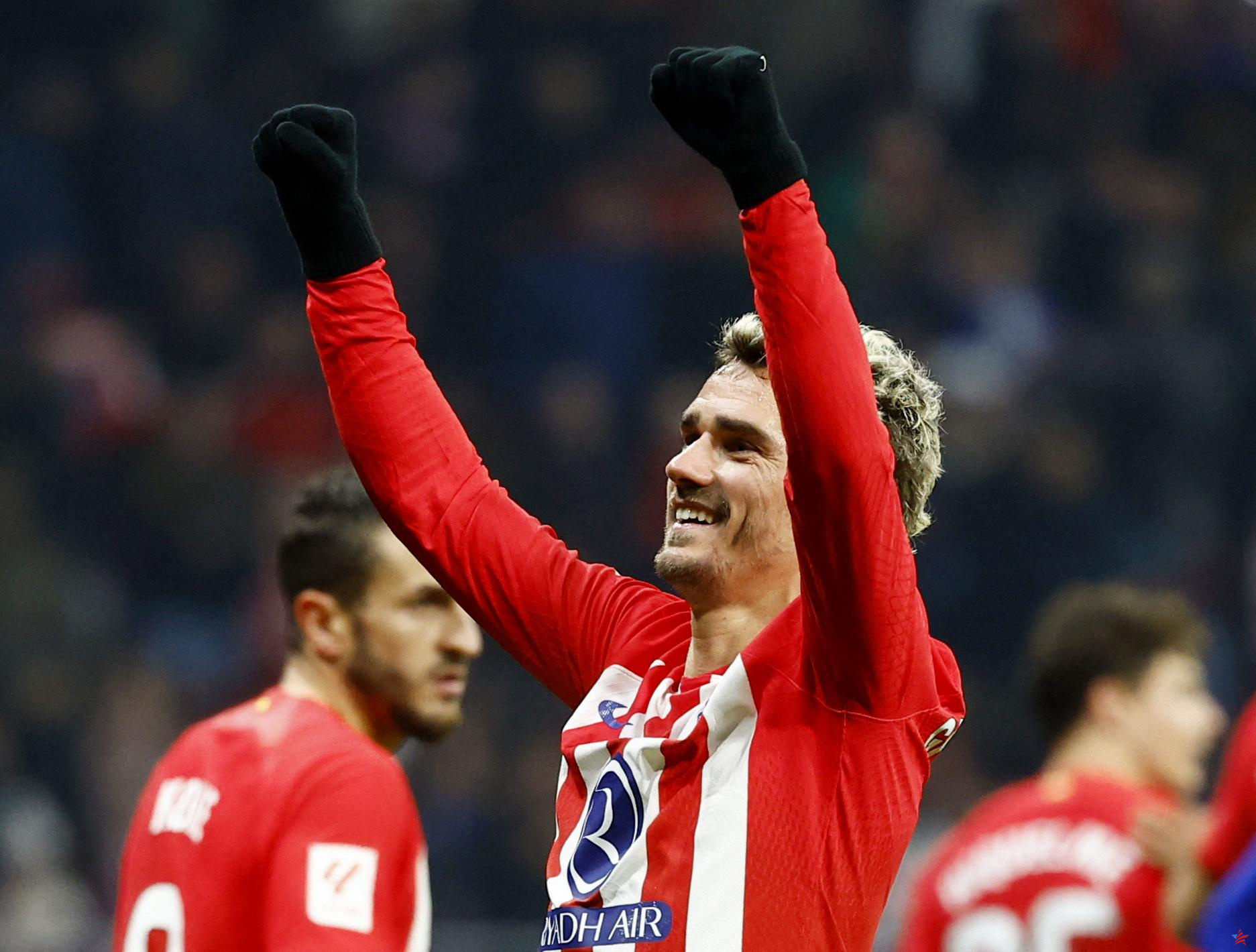 Fútbol: Antoine Griezmann se convierte en el máximo goleador de la historia del Atlético de Madrid