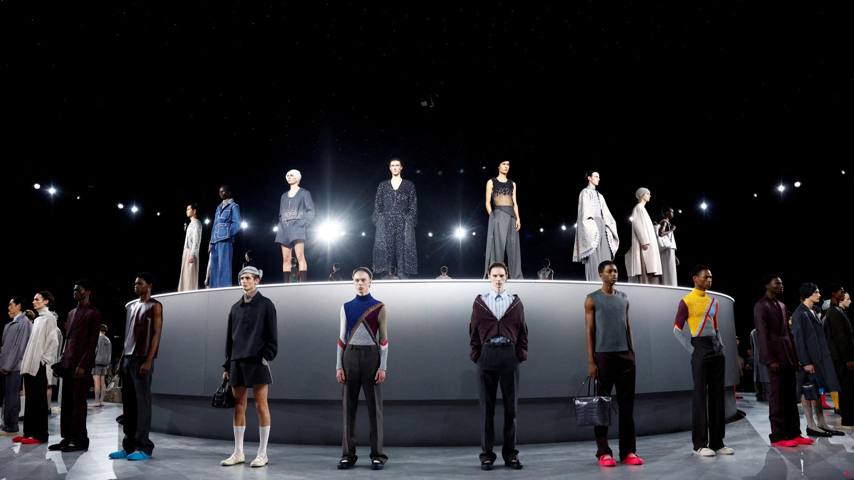 Semana de la Moda de París: maravilloso pas de deux con Nureyev en Dior