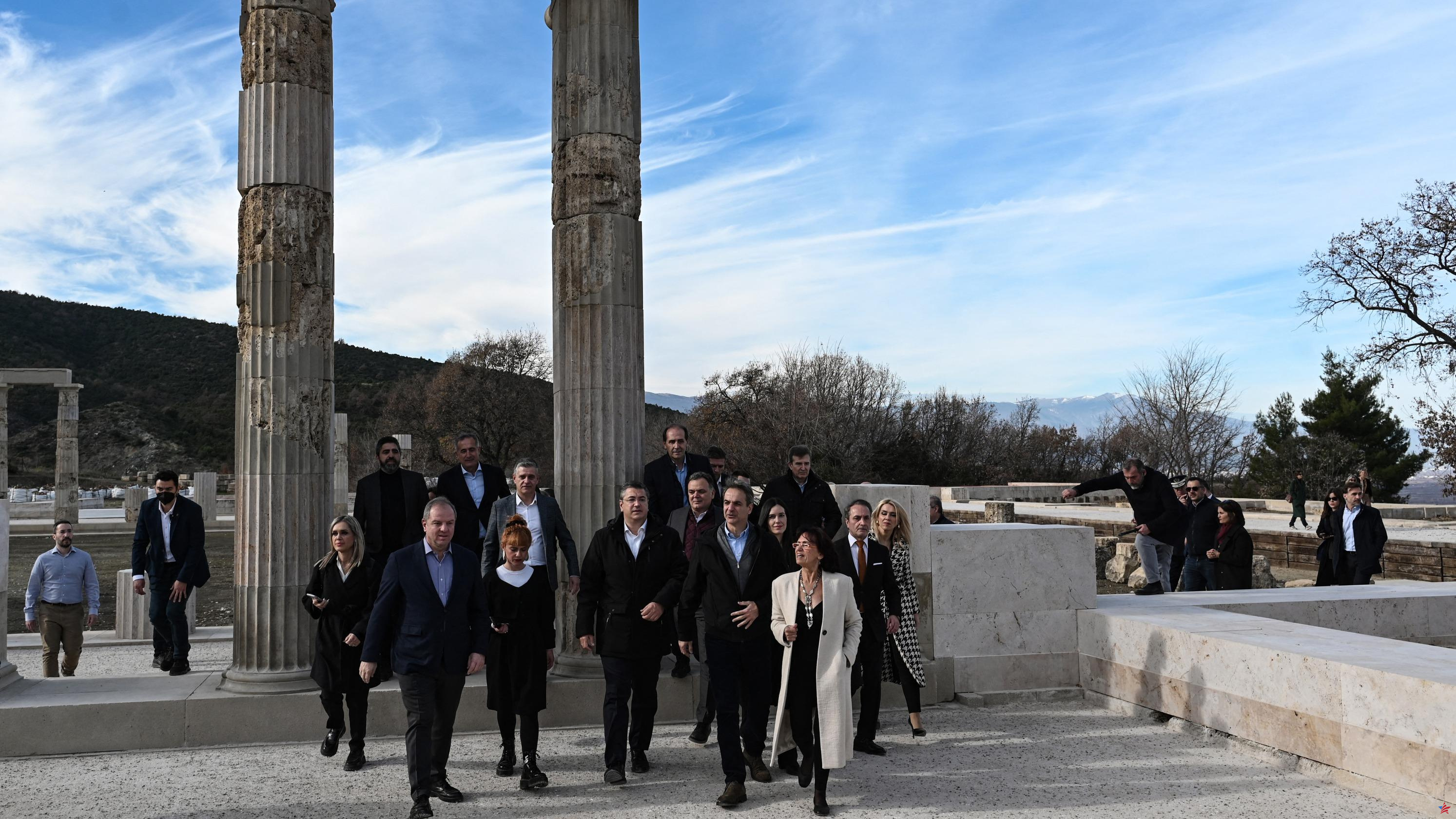 Grecia: el palacio donde Alejandro Magno fue proclamado rey finalmente restaurado tras 16 años de obras