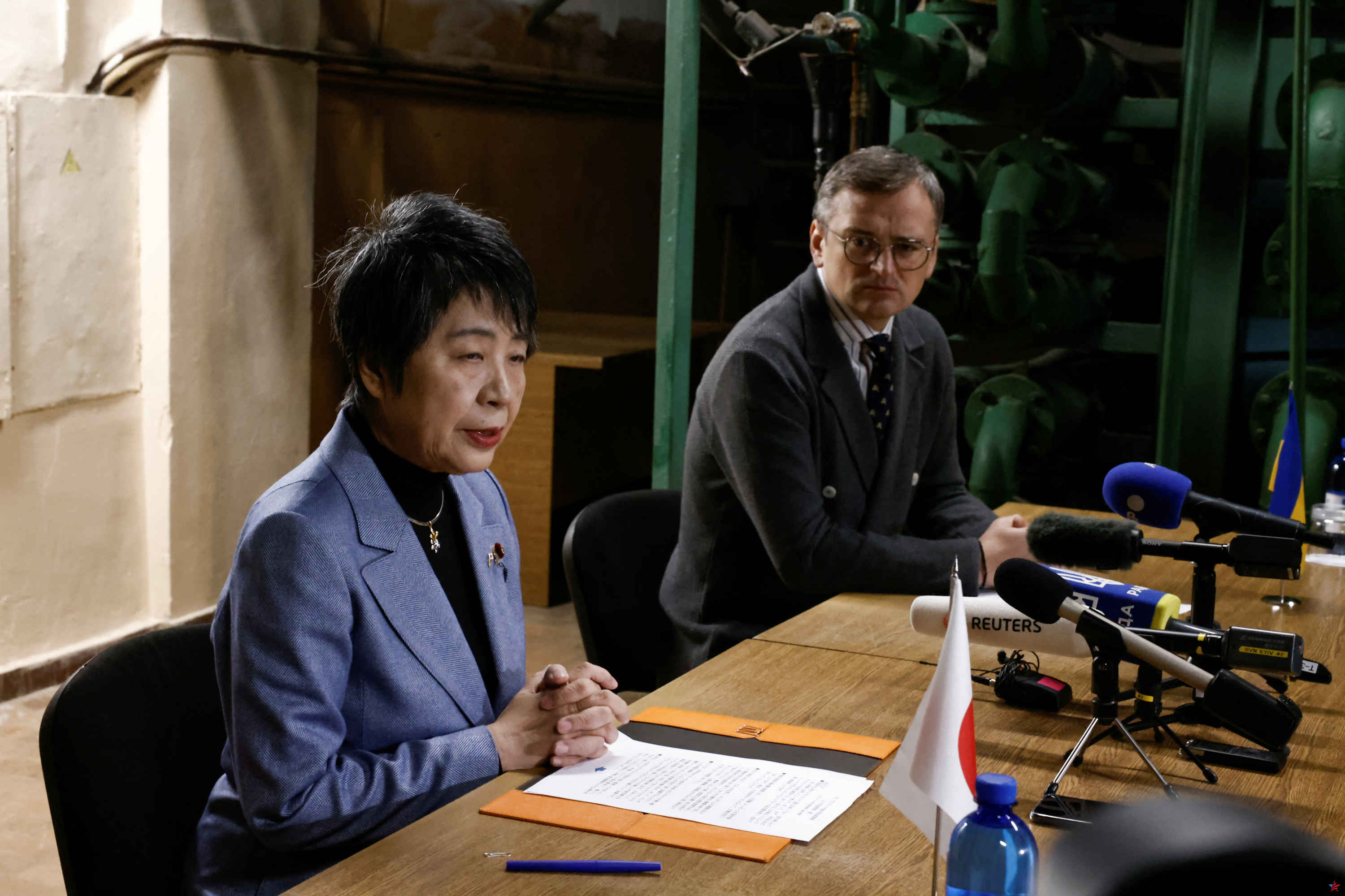 Guerra en Ucrania: el jefe de la diplomacia japonesa en Kiev reafirmará la “determinación” de Tokio