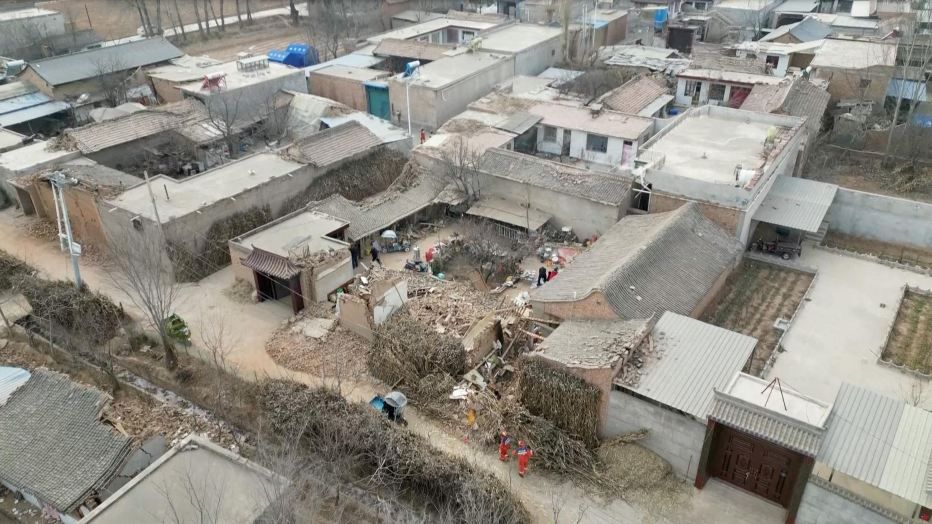 China: Terremoto de magnitud 7 cerca de la frontera con Kirguistán