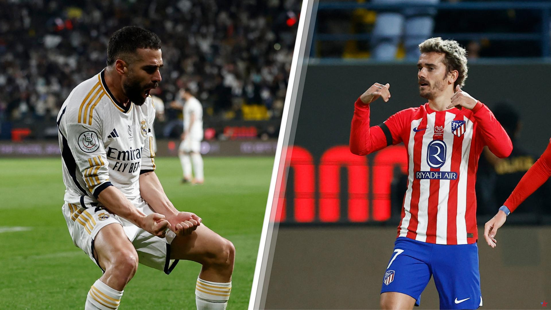 Real Madrid-Atlético: defensas disfrazados de atacantes, un Griezmann récord... los altibajos