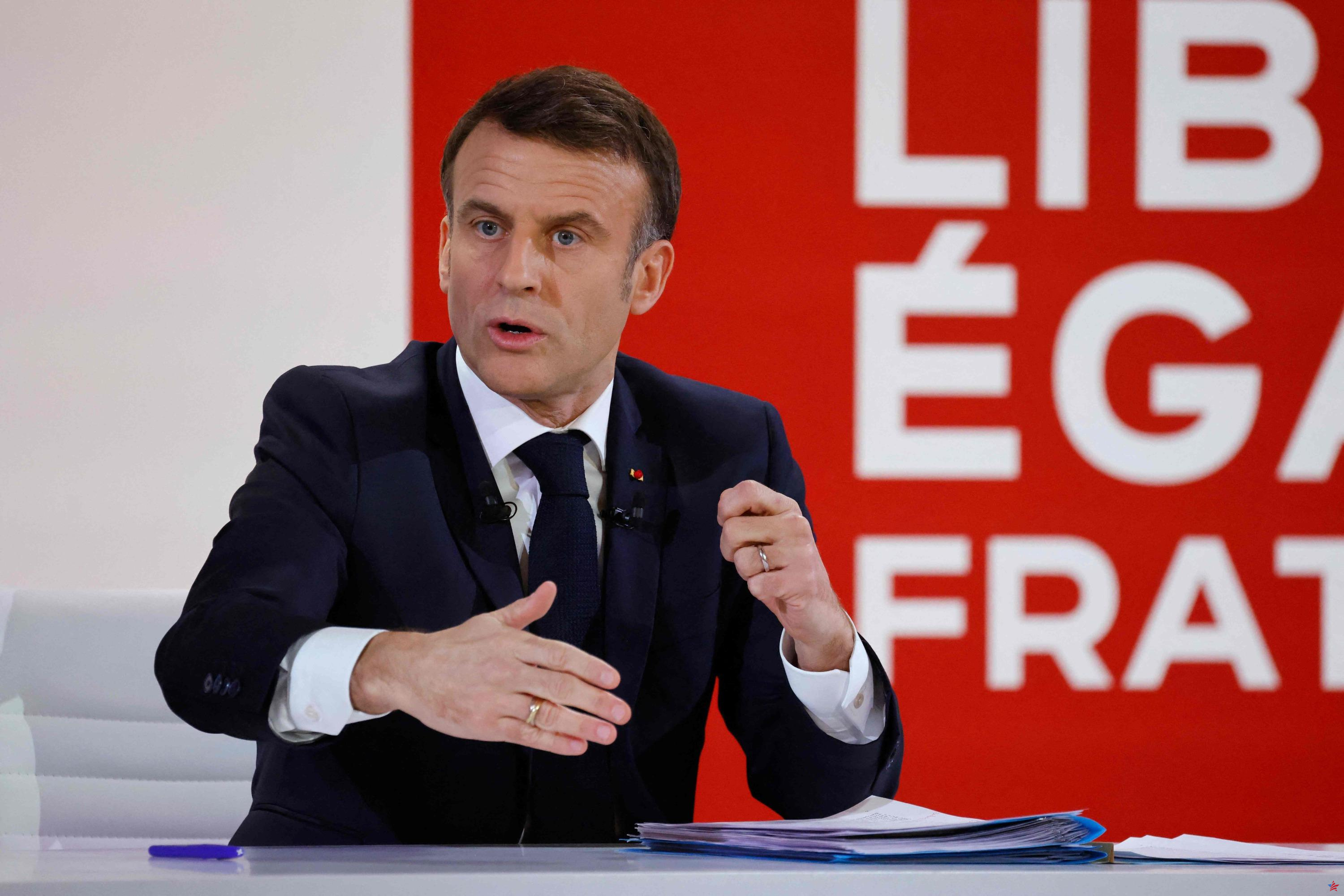 “Charla interminable”, “ejercicio digno de la ORTF”… Las oposiciones cansadas de la rueda de prensa de Emmanuel Macron