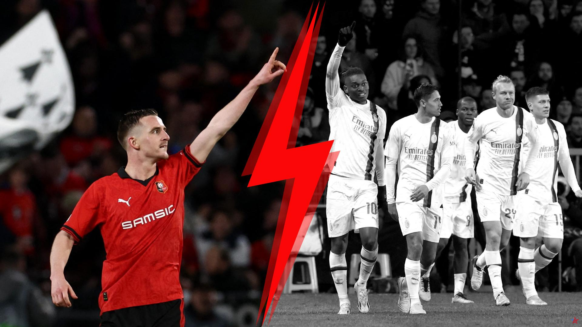 Rennes-AC Milan: Bourigeaud fantástico contra los milaneses minimalistas… Los éxitos y los fracasos