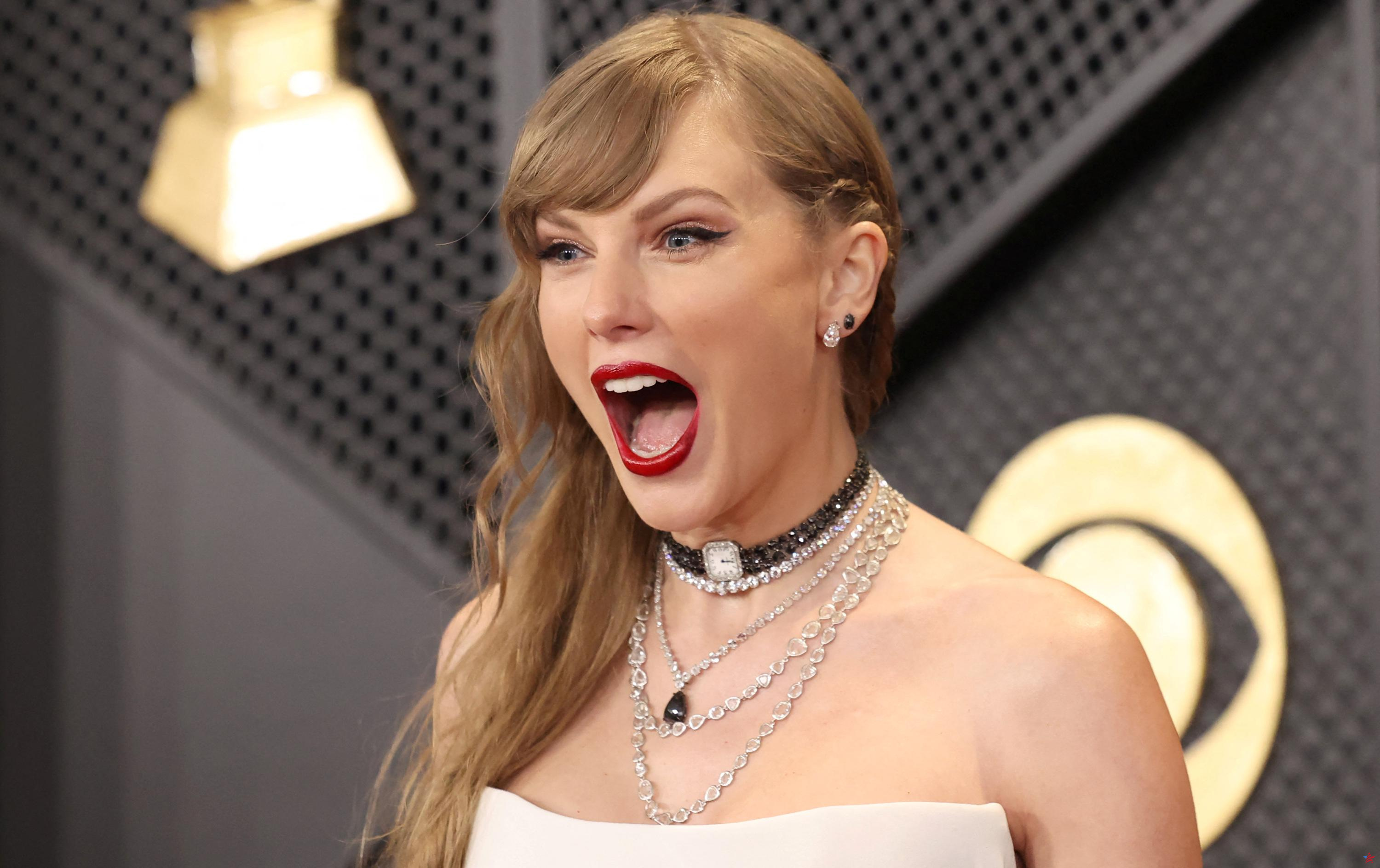 Coronada por cuarta vez, Taylor Swift hace historia en los premios Grammy