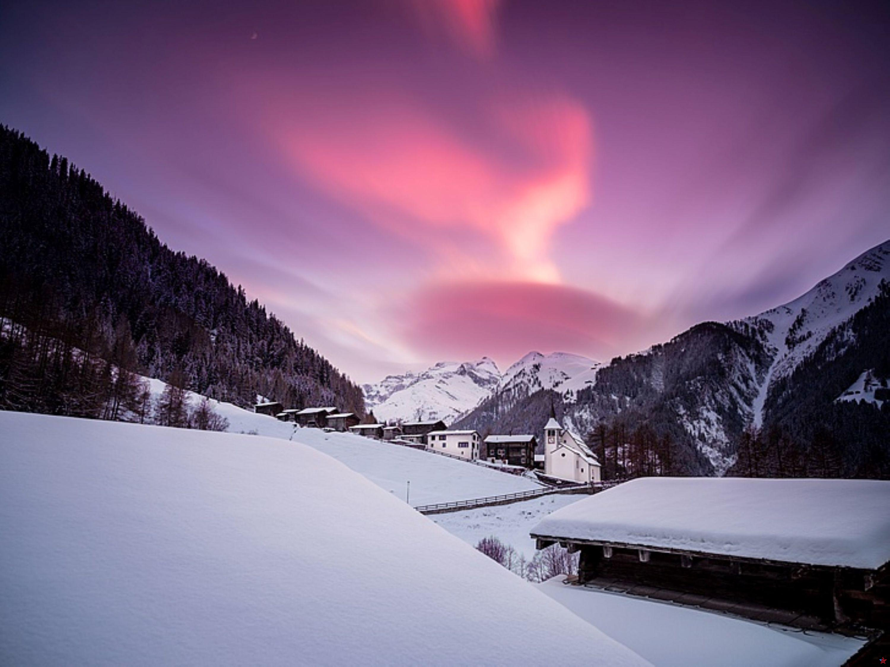 En los Alpes suizos, esquíe en el “valle de los tesoros escondidos”