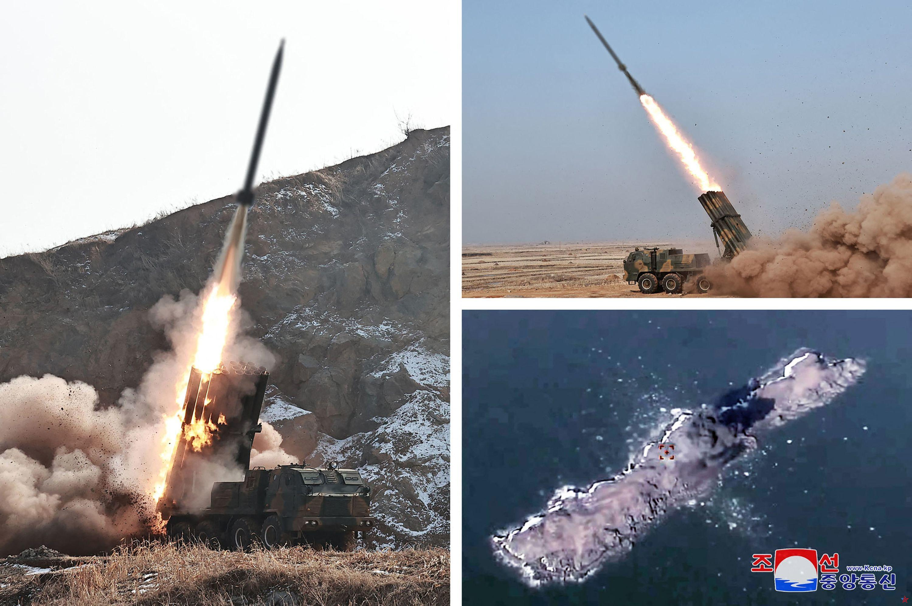Corea del Norte: desarrollo de un nuevo sistema de control de lanzacohetes múltiples