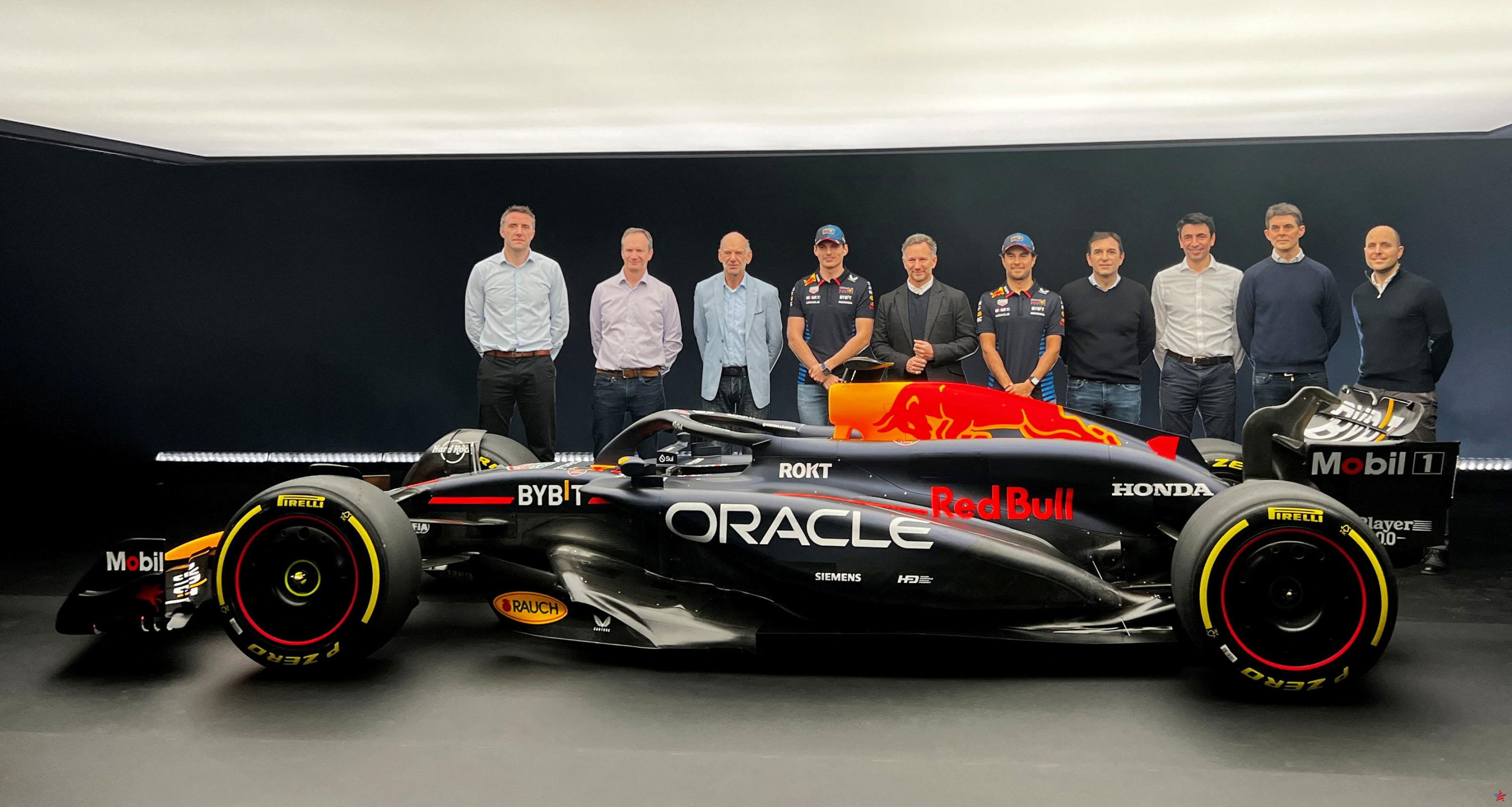 Fórmula 1: objeto de una investigación interna, Horner presente durante la presentación del nuevo monoplaza de Red Bull