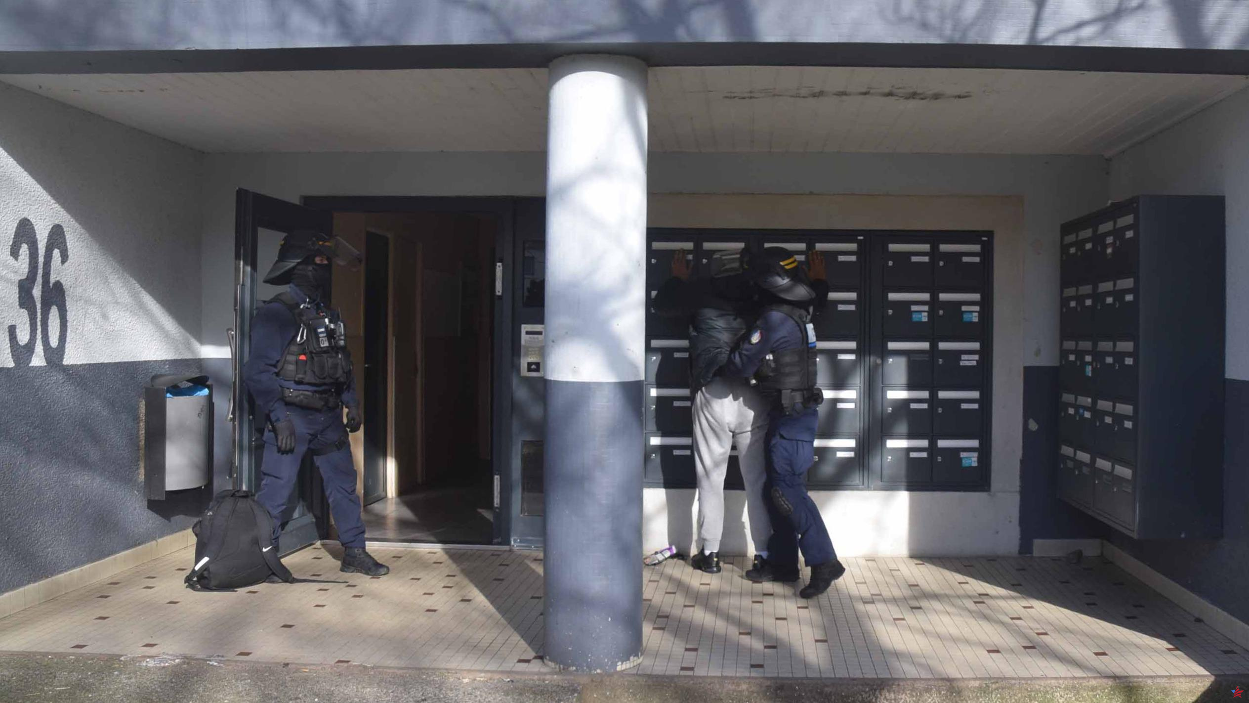 Saint-Nazaire: la policía y el CRS 82 “no se rinden” contra las manitas del narcotráfico