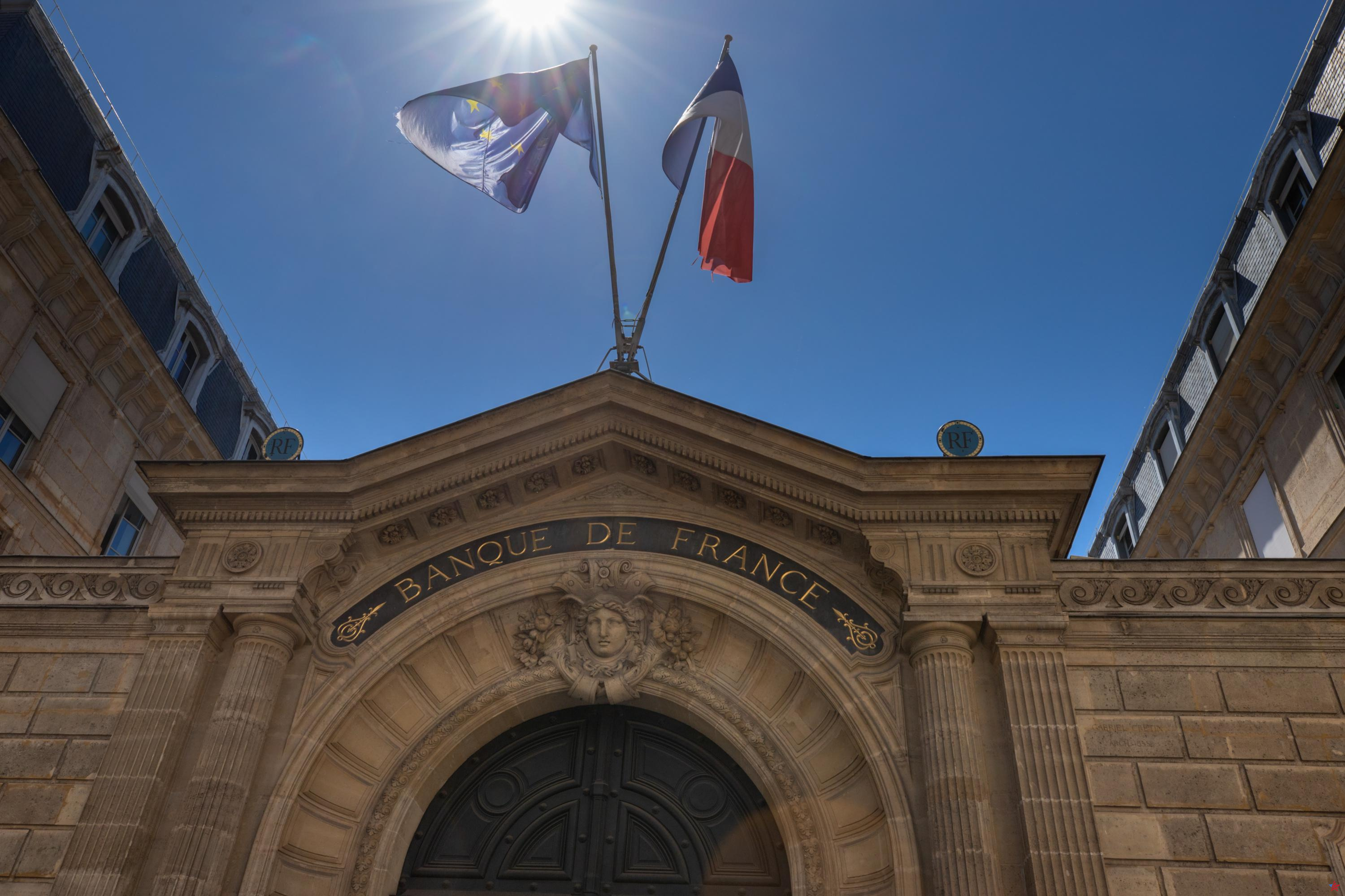 La Banque de France prevé una ligera recuperación de la economía francesa