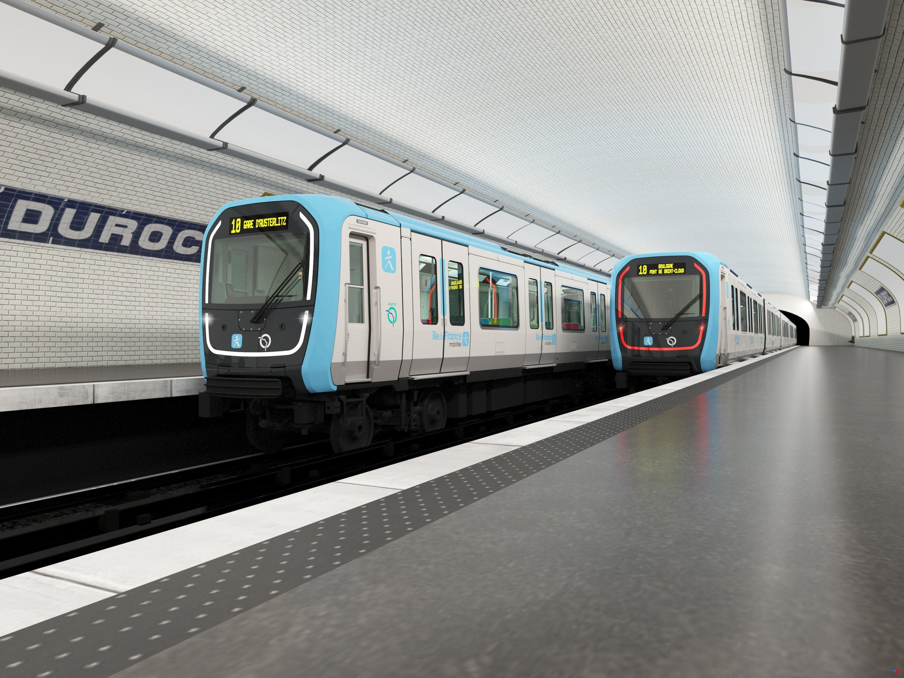 Île-de-France Mobilités encarga 103 nuevos trenes de metro a Alstom por casi 1.100 millones de euros