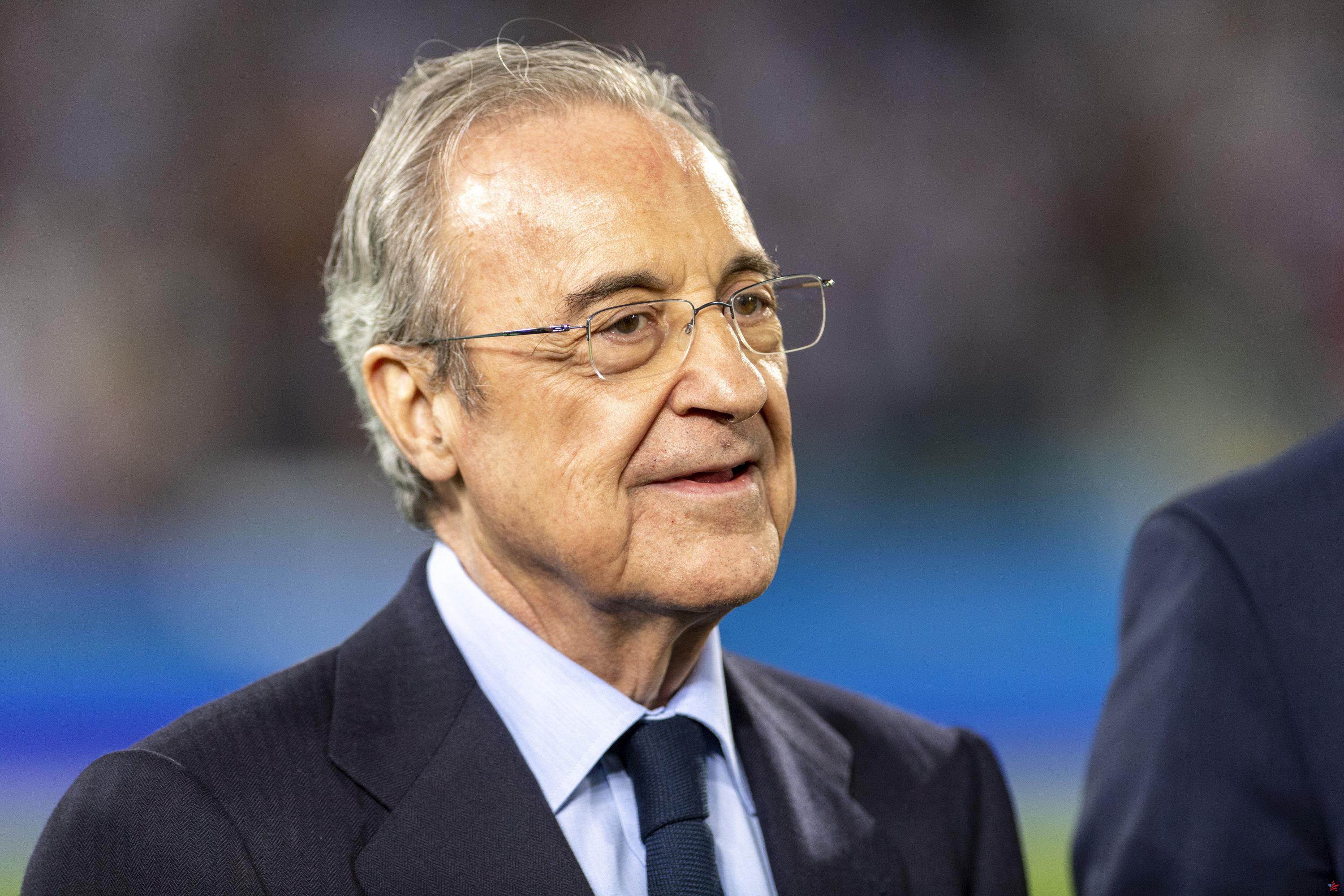 Mercato: “Es original”, Florentino Pérez desestima la pregunta de un periodista sobre la llegada de Mbappé al Real Madrid