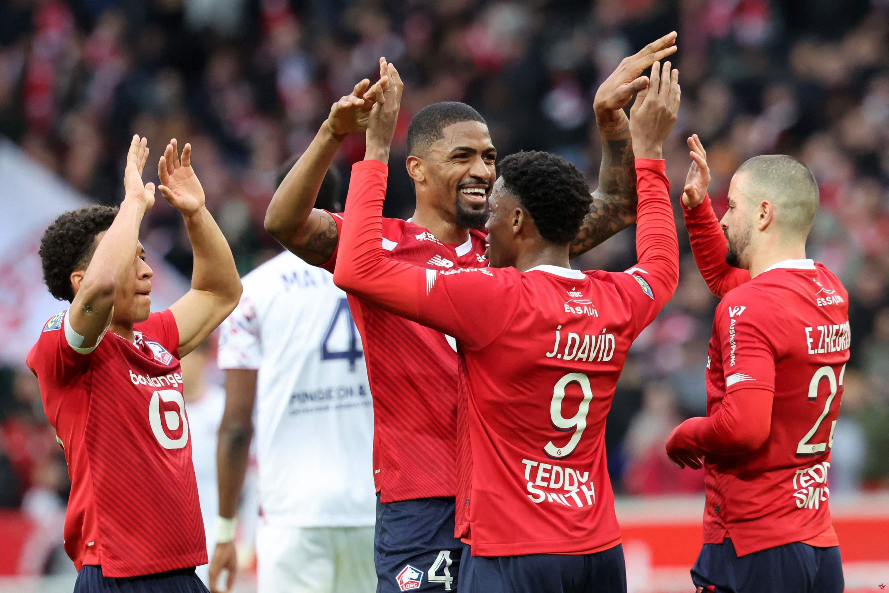 Ligue 1: Lille golpea a Clermont, Toulouse vence a Reims, Lorient ya no es el último