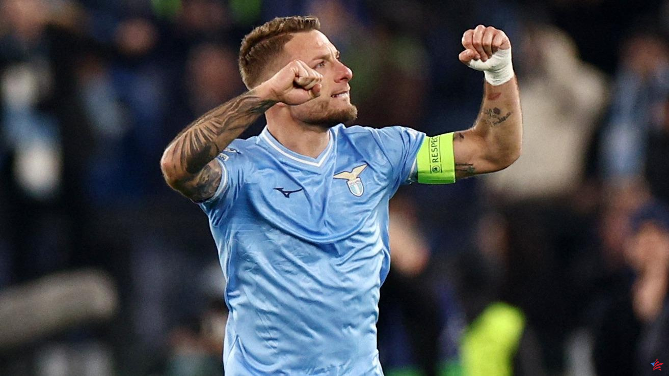Liga de Campeones: Lazio Roma da la sorpresa y toma una corta ventaja sobre el Bayern de Múnich