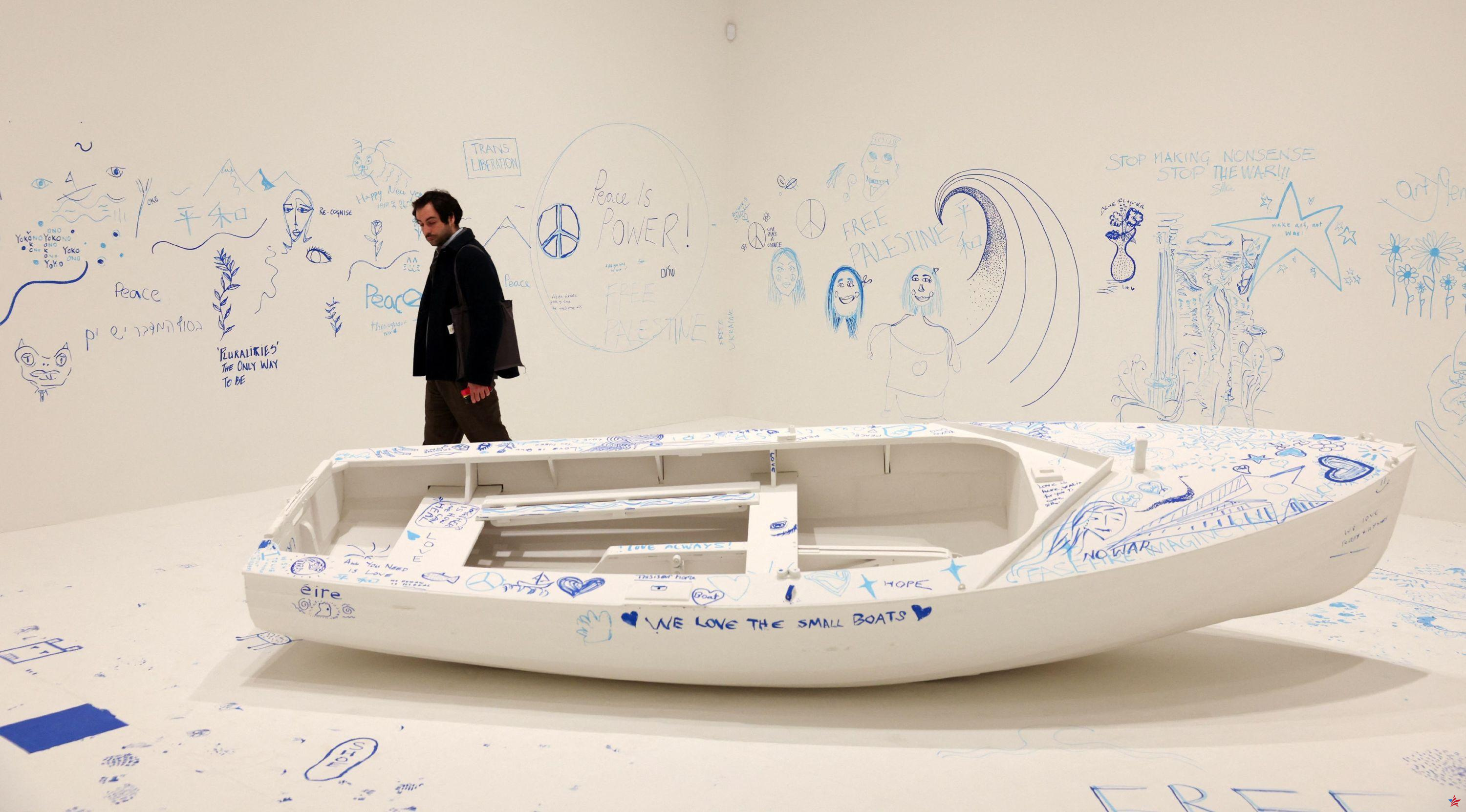 La obra de Yoko Ono, “la artista desconocida más famosa del mundo” expuesta en Londres