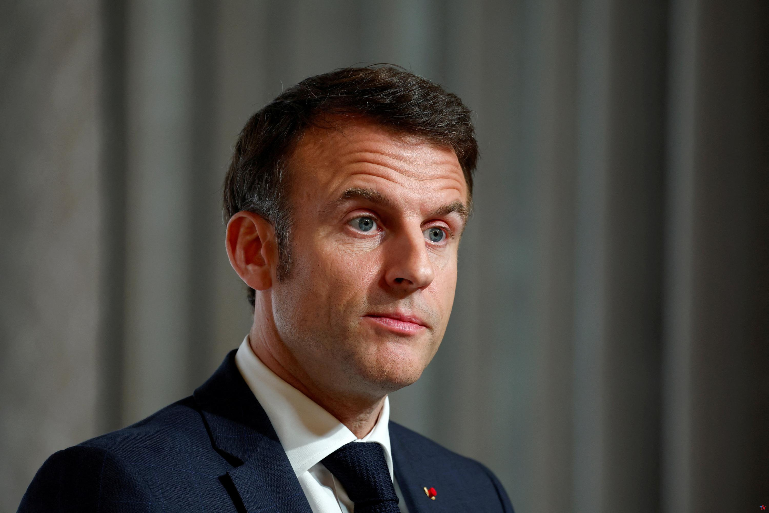 IVG en la Constitución: un “paso decisivo” juzga Macron, “se ha roto el último candado” para la izquierda