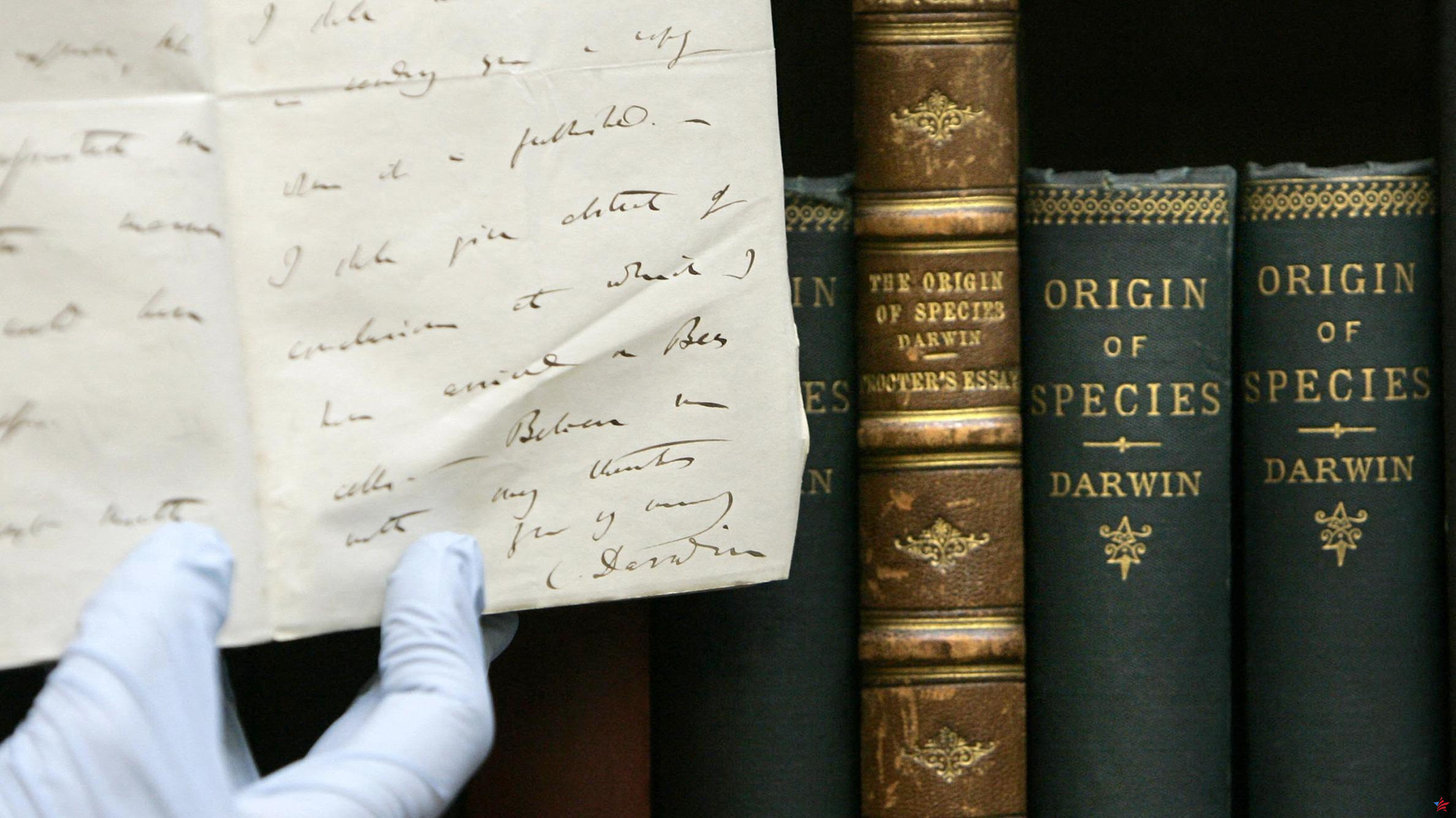 La biblioteca de Charles Darwin completamente reconstituida