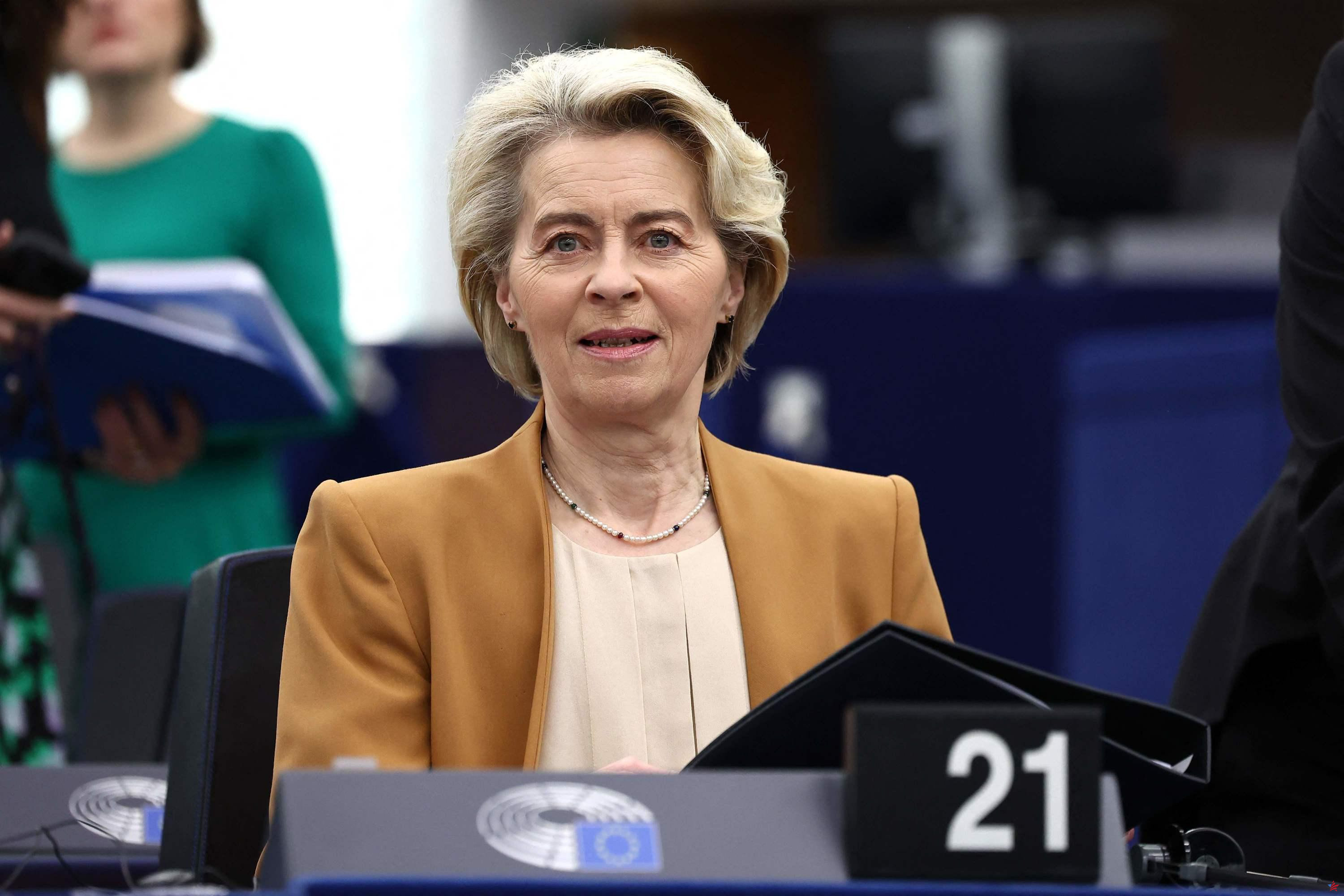 Ursula von der Leyen formaliza su candidatura a un segundo mandato al frente de la Comisión Europea
