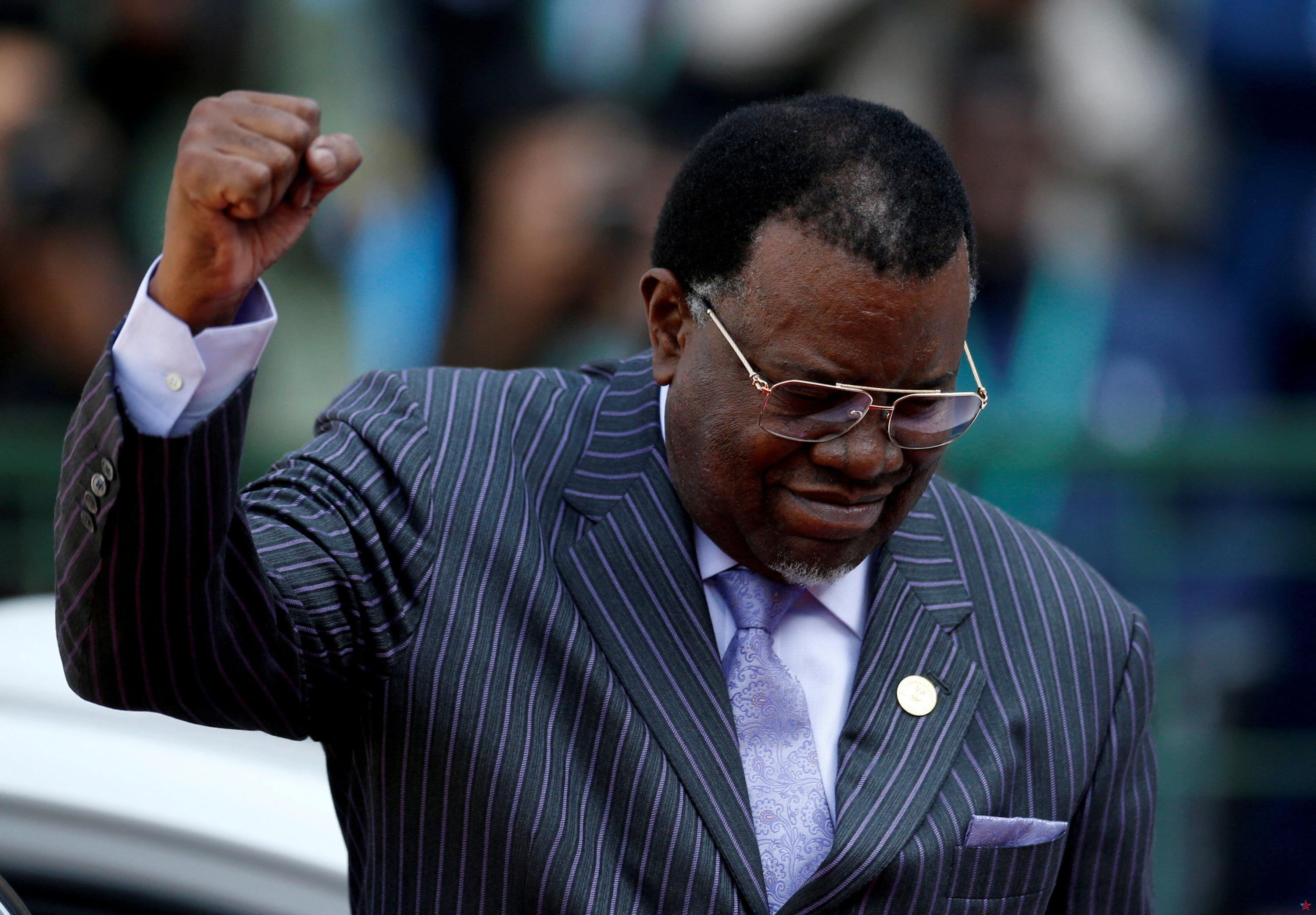 Muerte del presidente de Namibia Hage Geingob, militante antiapartheid