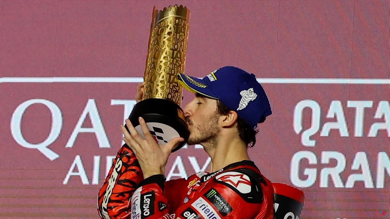 MotoGP: Francesco Bagnaia pega fuerte al ganar la primera carrera de la temporada en Qatar