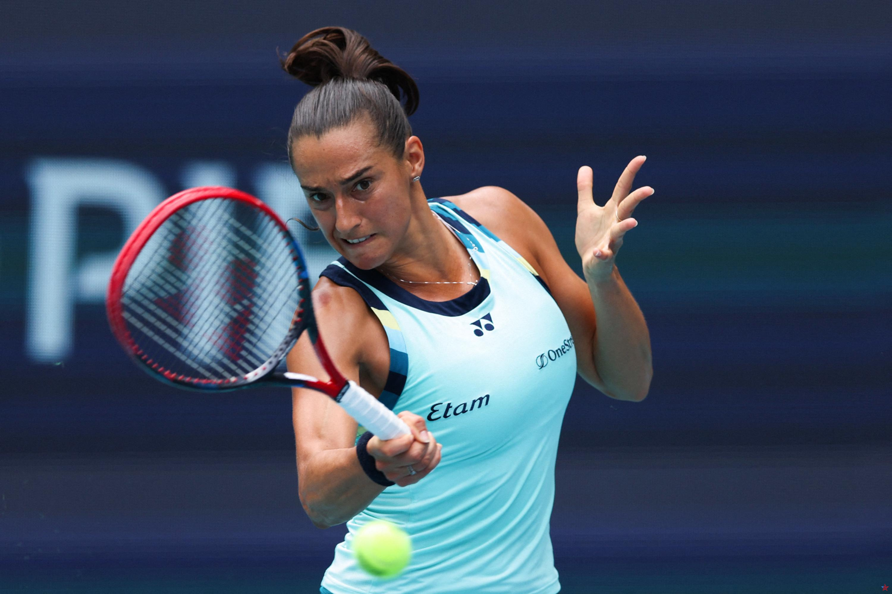 Tenis: García fue ampliamente derrotado en los cuartos de final de la WTA 1000 en Miami por Collins