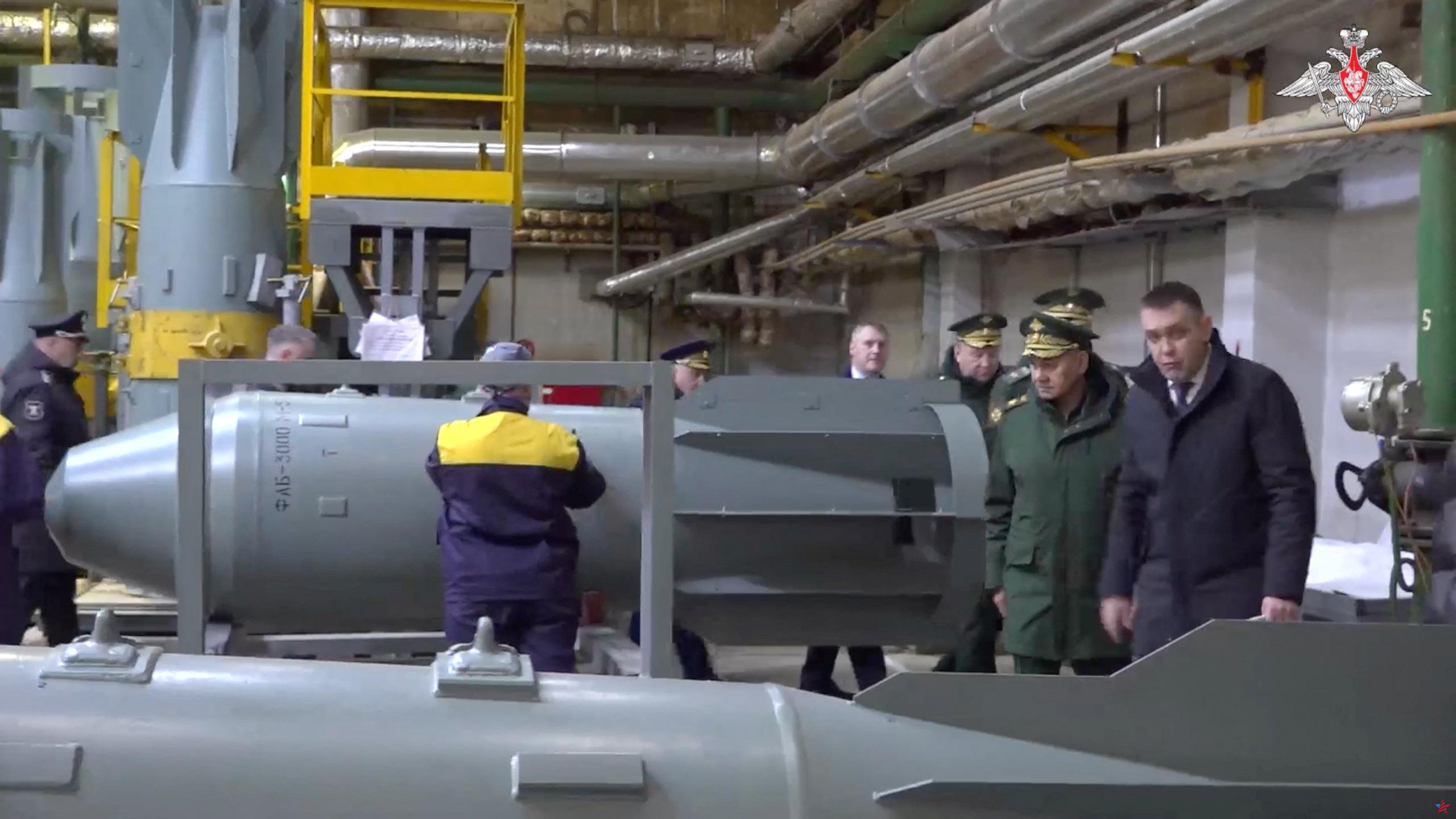 Guerra en Ucrania: Rusia comienza a producir bombas aéreas de tres toneladas