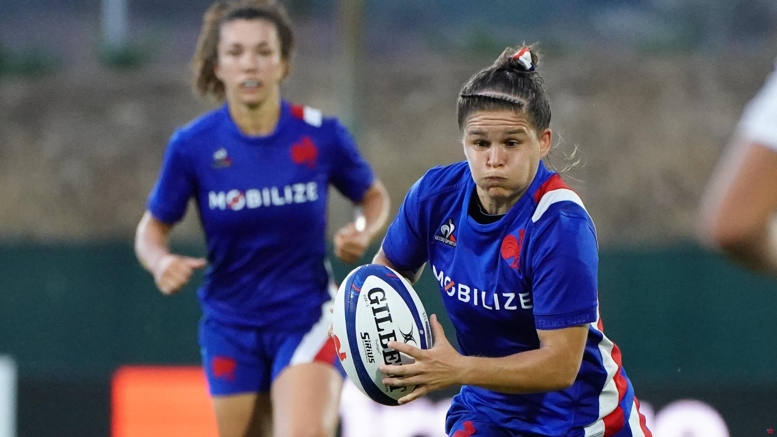 Rugby: una internacional francesa acompañada de su hija de 2 años en Marcoussis, la primera