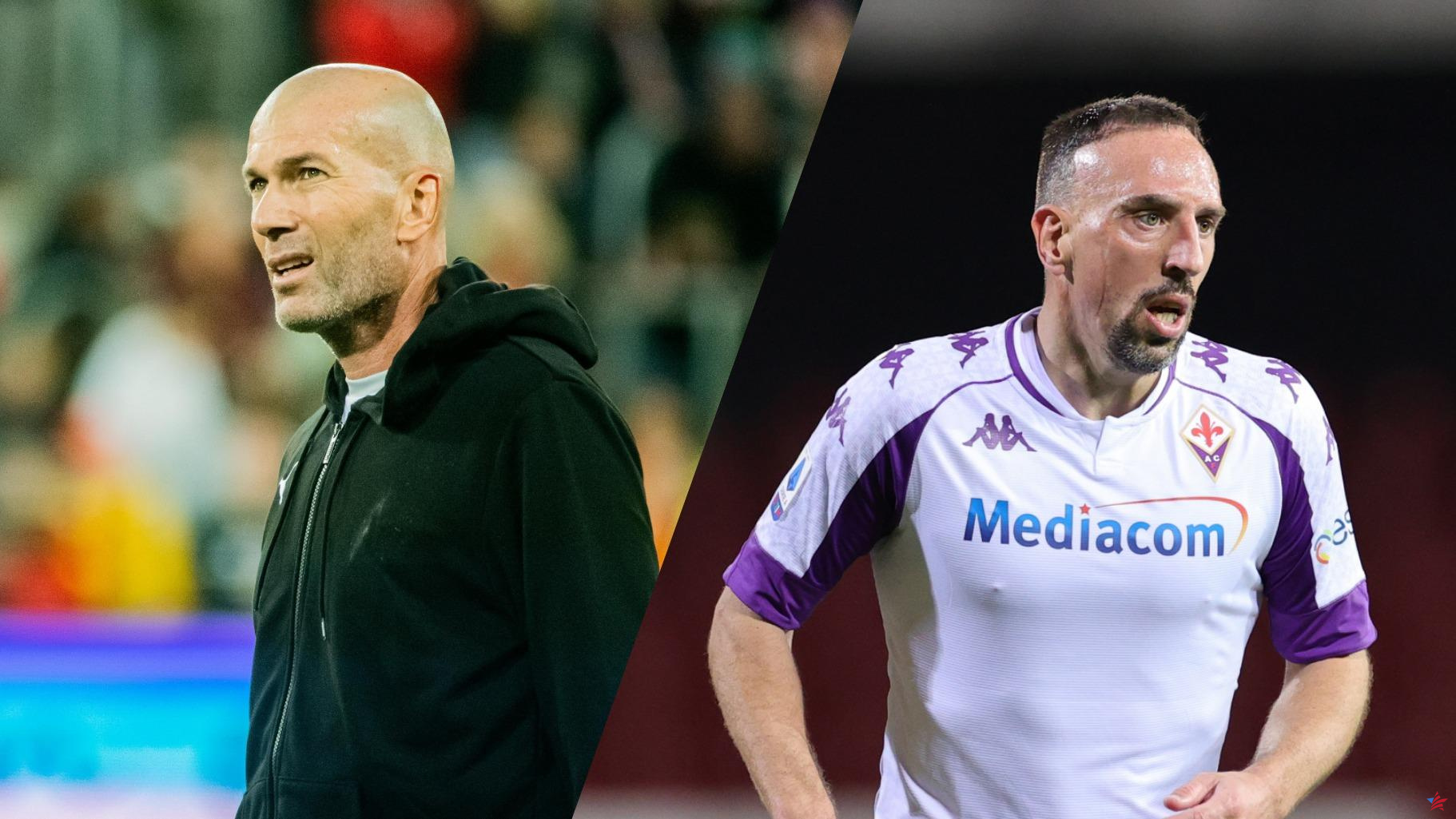 Fútbol: ¿Zidane y Ribéry en el banquillo del Bayern? El loco sueño de la prensa alemana