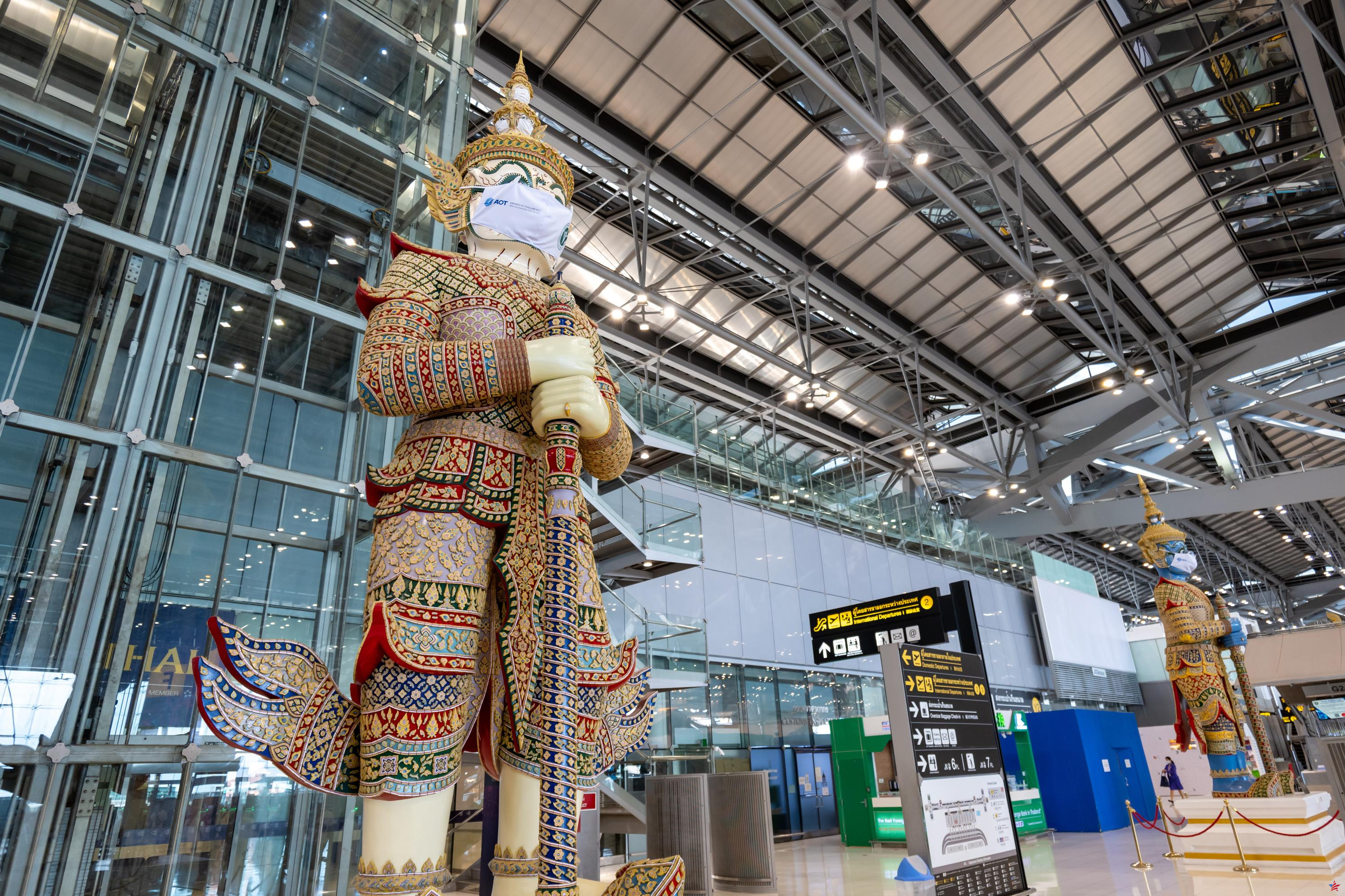 El aeropuerto de Bangkok aumenta su capacidad con la apertura de una nueva terminal