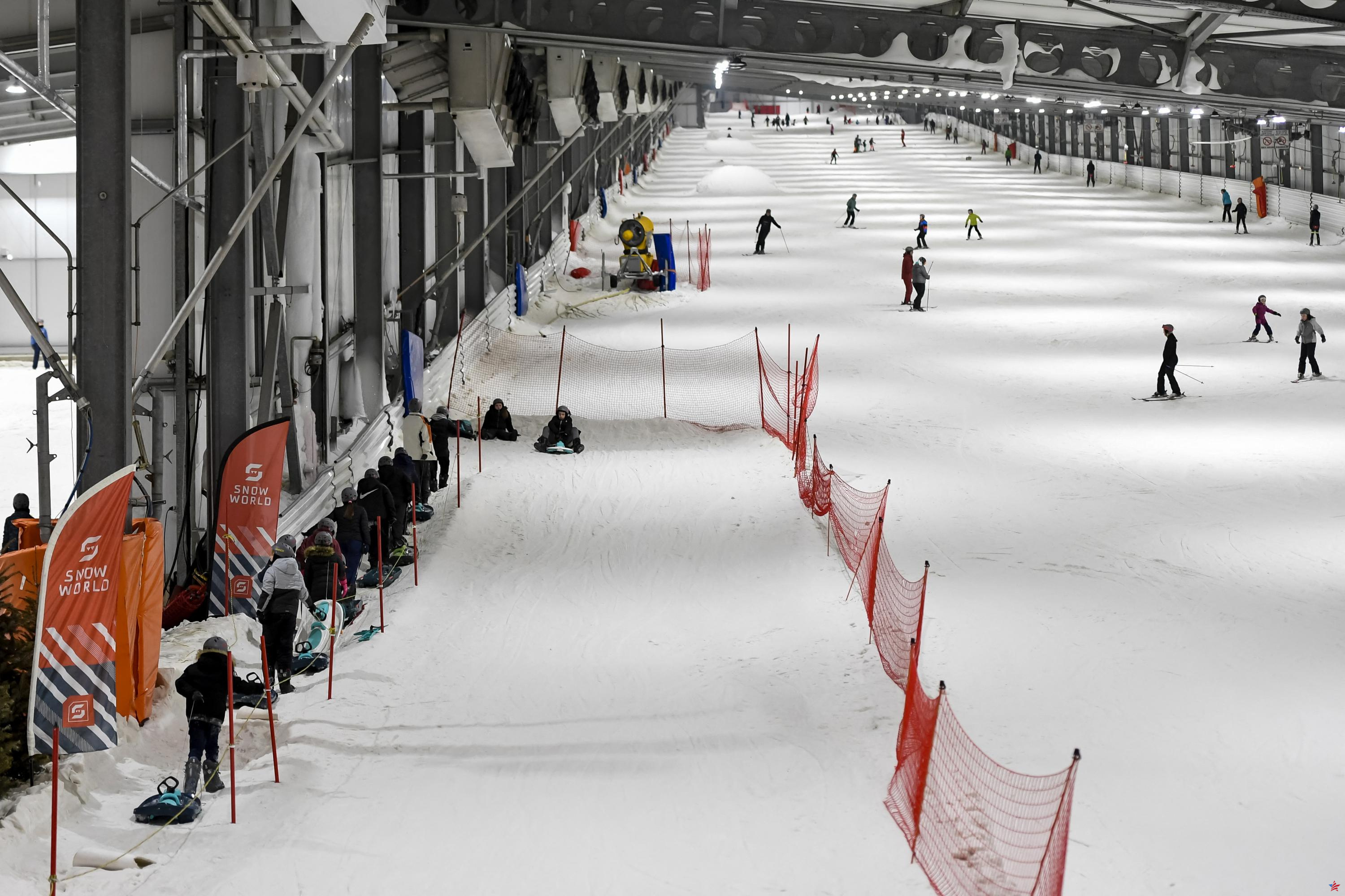 Aquí no hay problema de nieve: en Lorena esquiamos en la sala más grande de Europa