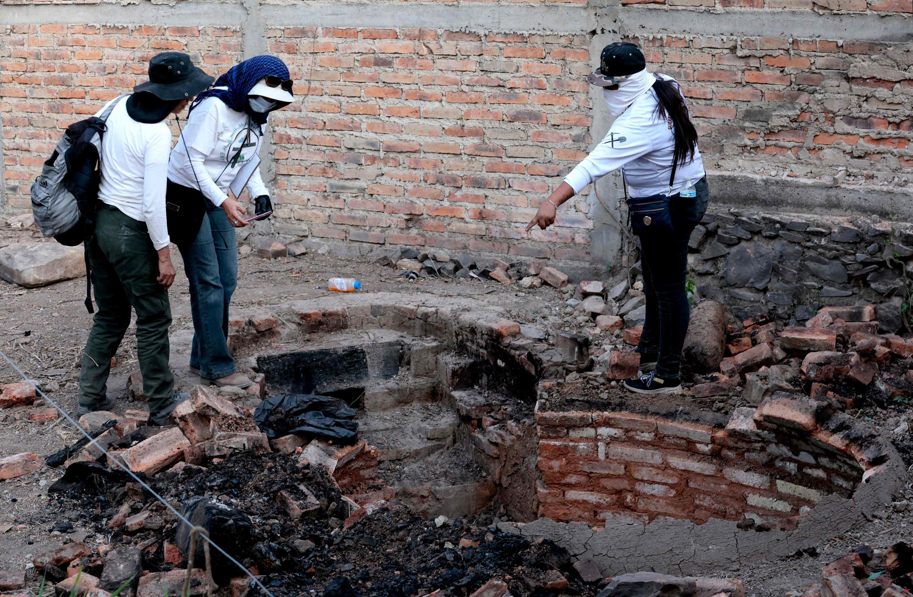 Hallan restos humanos carbonizados en el occidente de México