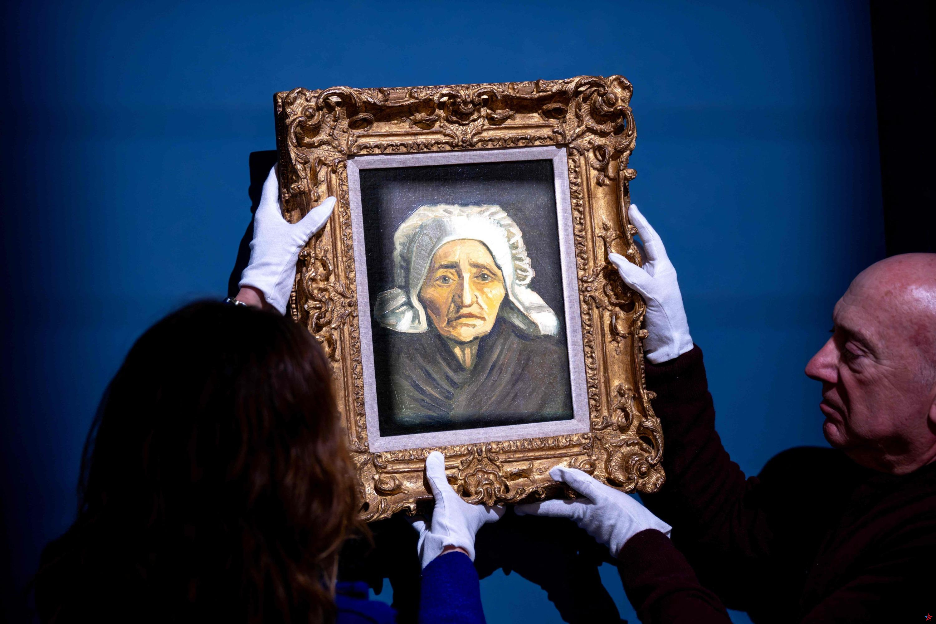 “Cabeza de campesina con tocado blanco”, un raro Van Gogh vendido por varios millones de euros en Países Bajos