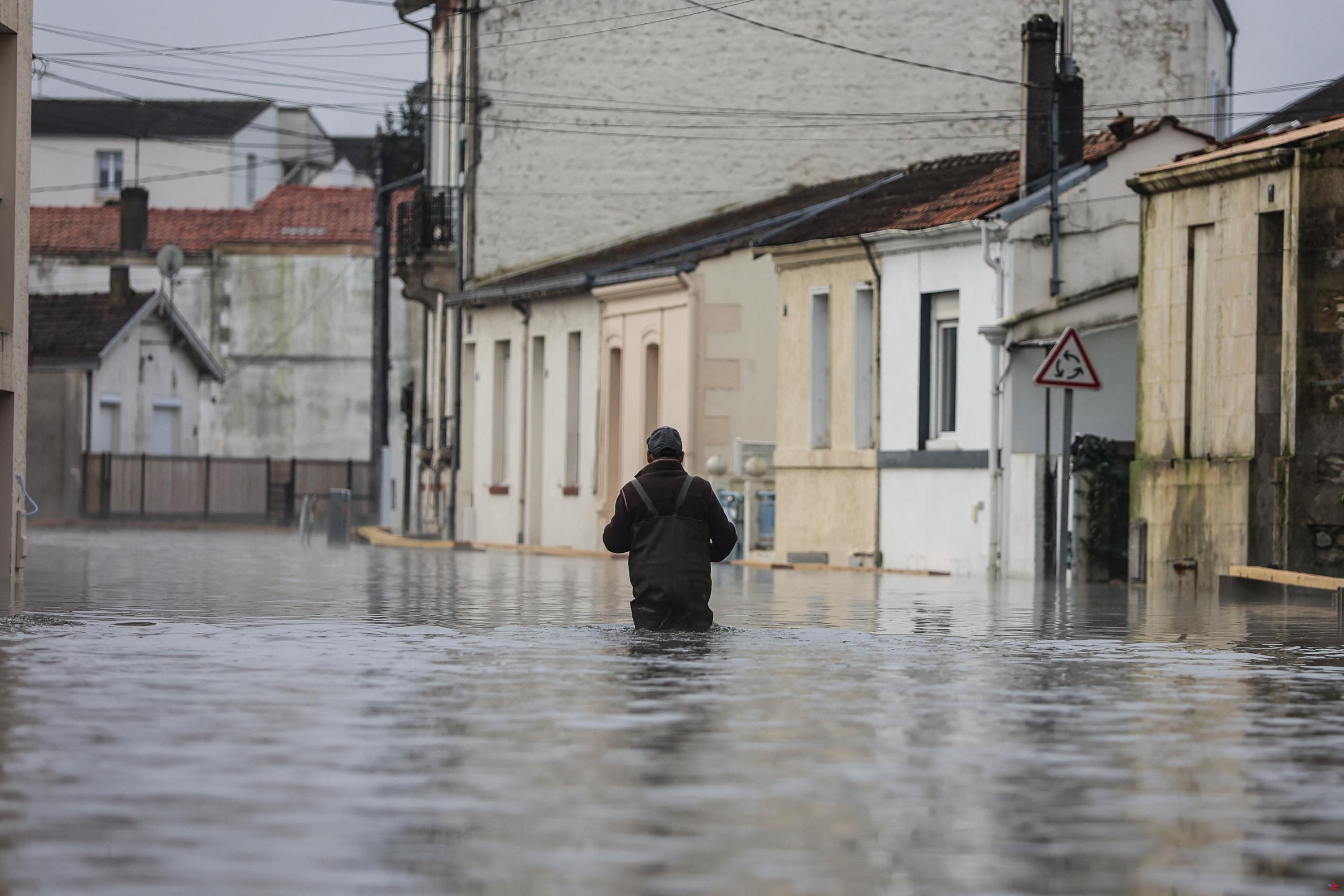 Charente-Maritime: Saintes sumergido por tercera vez desde noviembre