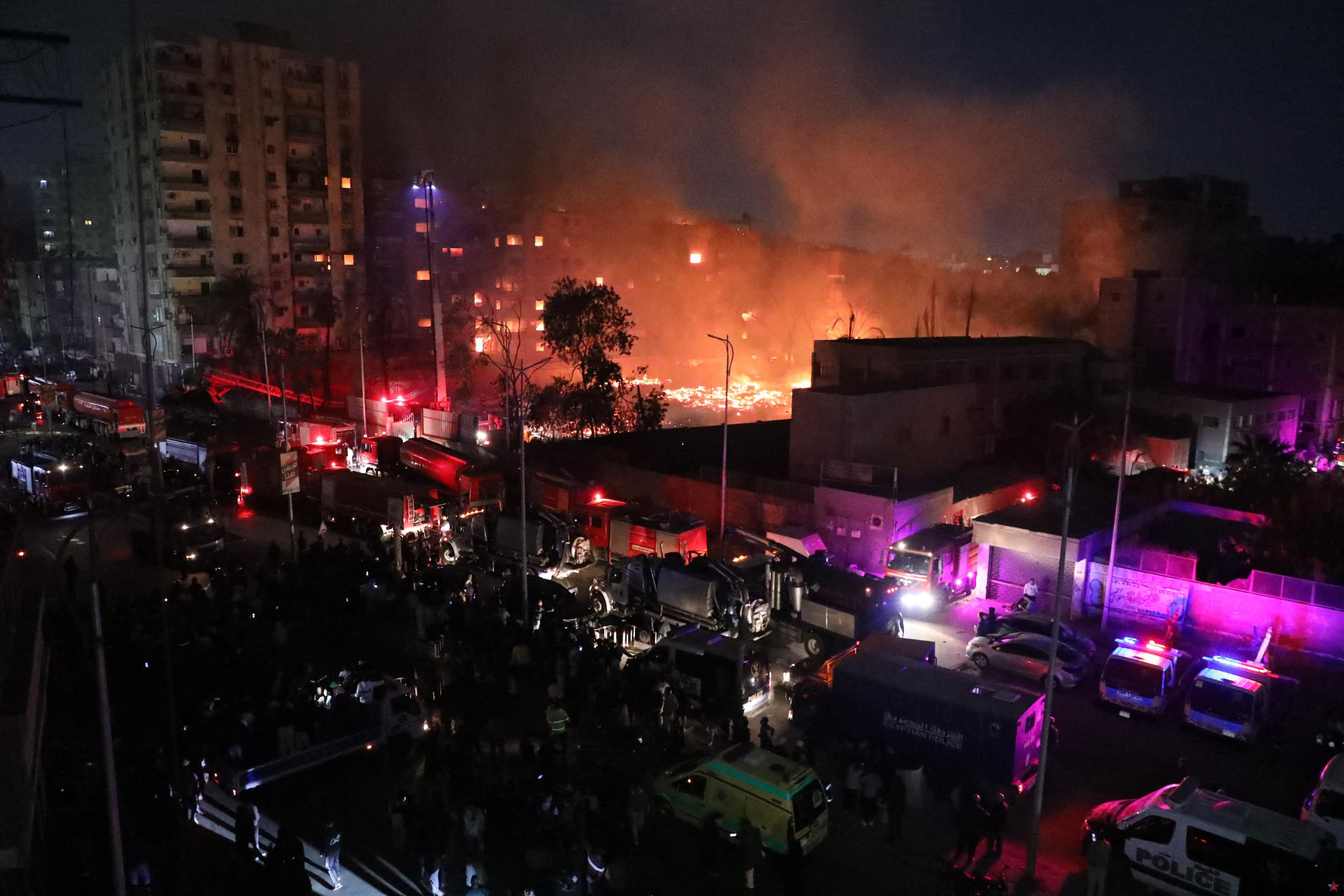 Egipto: un incendio arrasa uno de los estudios de cine más antiguos del mundo árabe