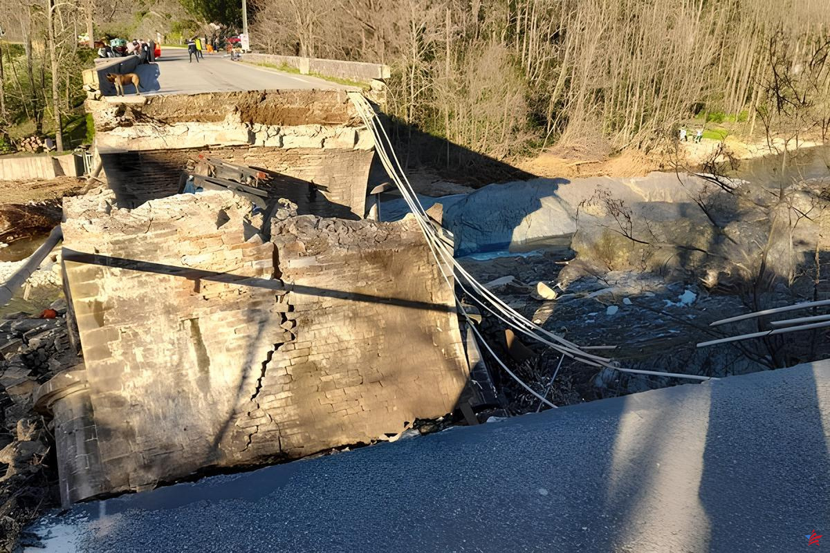 Cévennes: un puente se derrumba al pasar un camión