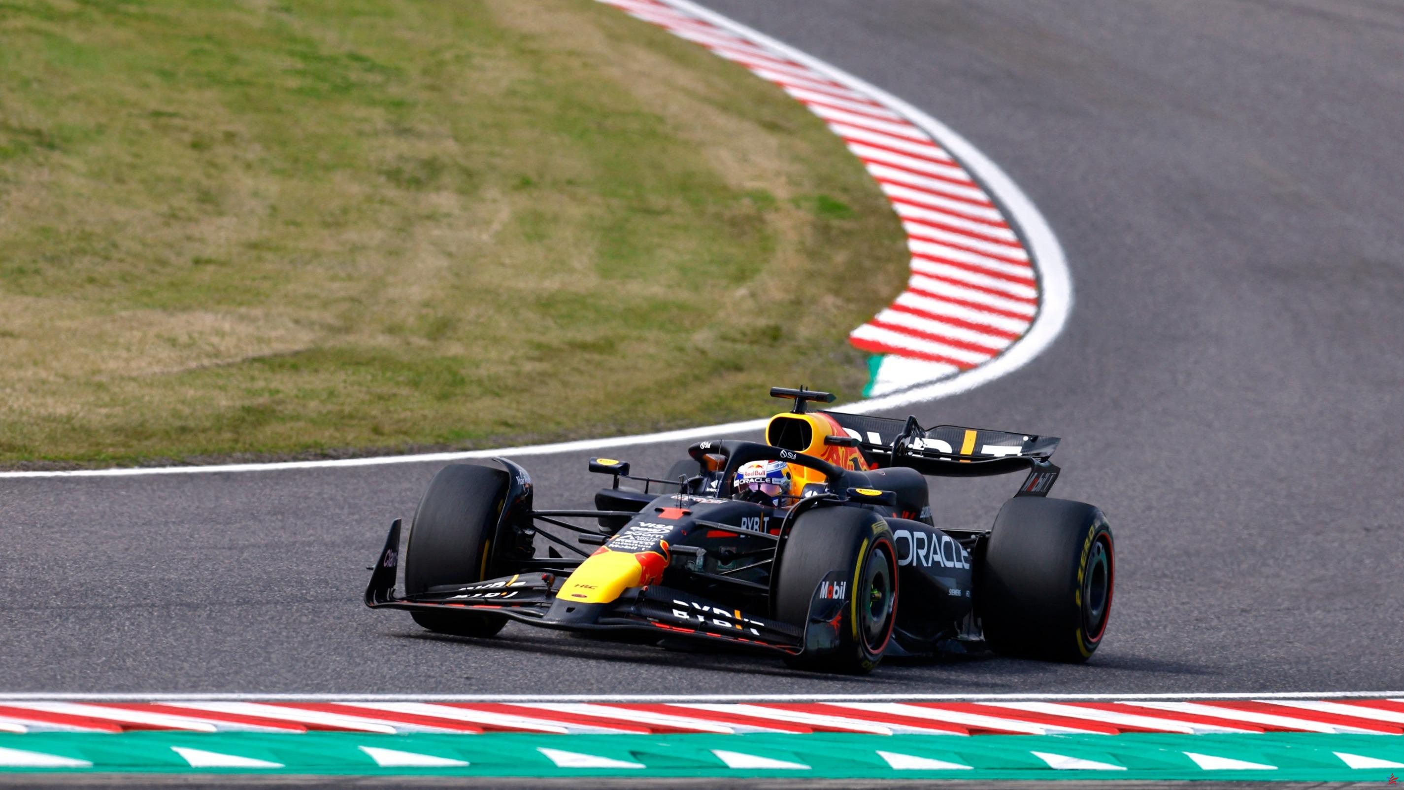 Fórmula 1: Verstappen vuelve a la victoria, Red Bull doblete en Japón