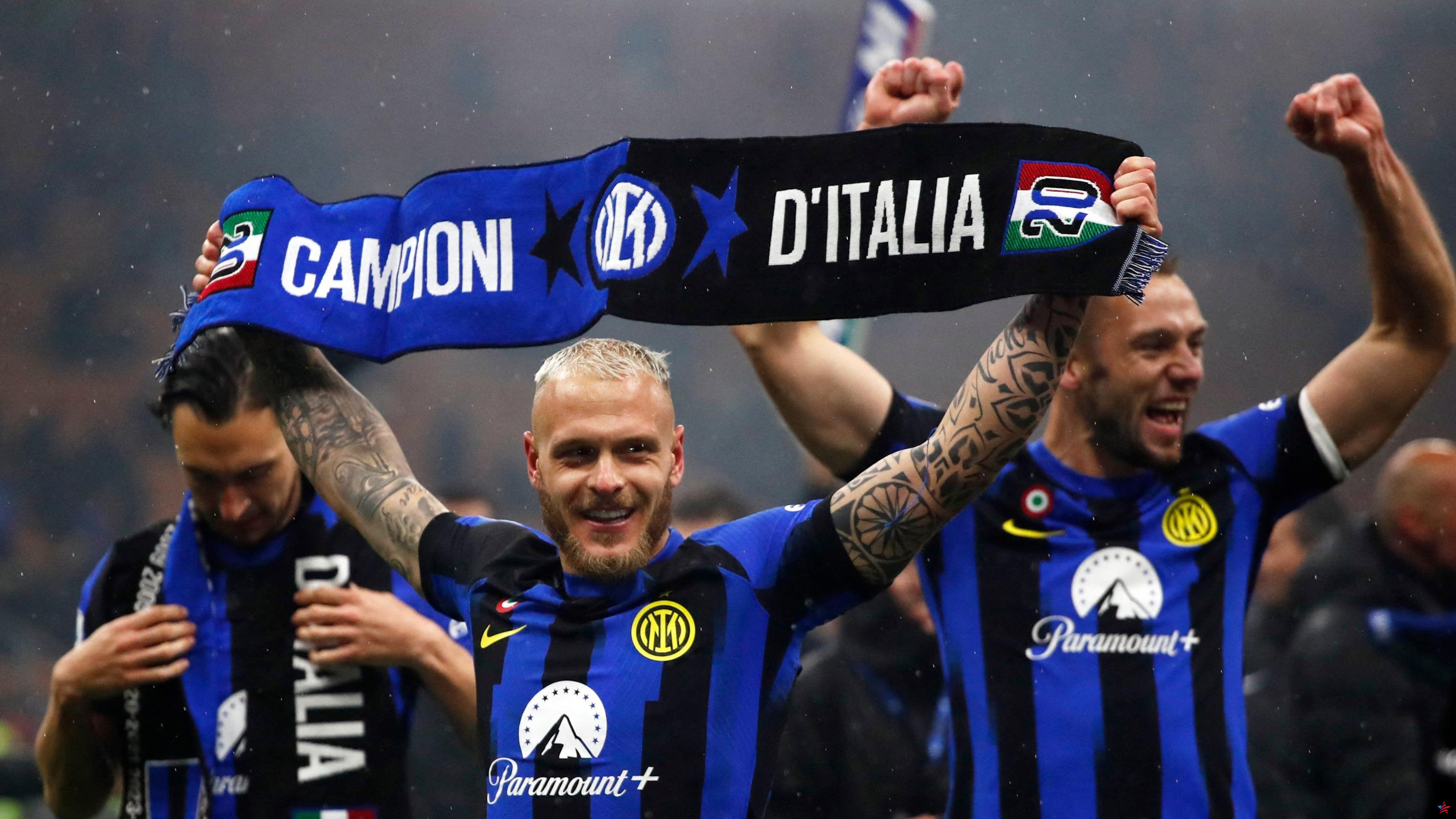 Serie A: venciendo al AC Milan, el Inter se corona campeón de Italia por 20ª vez