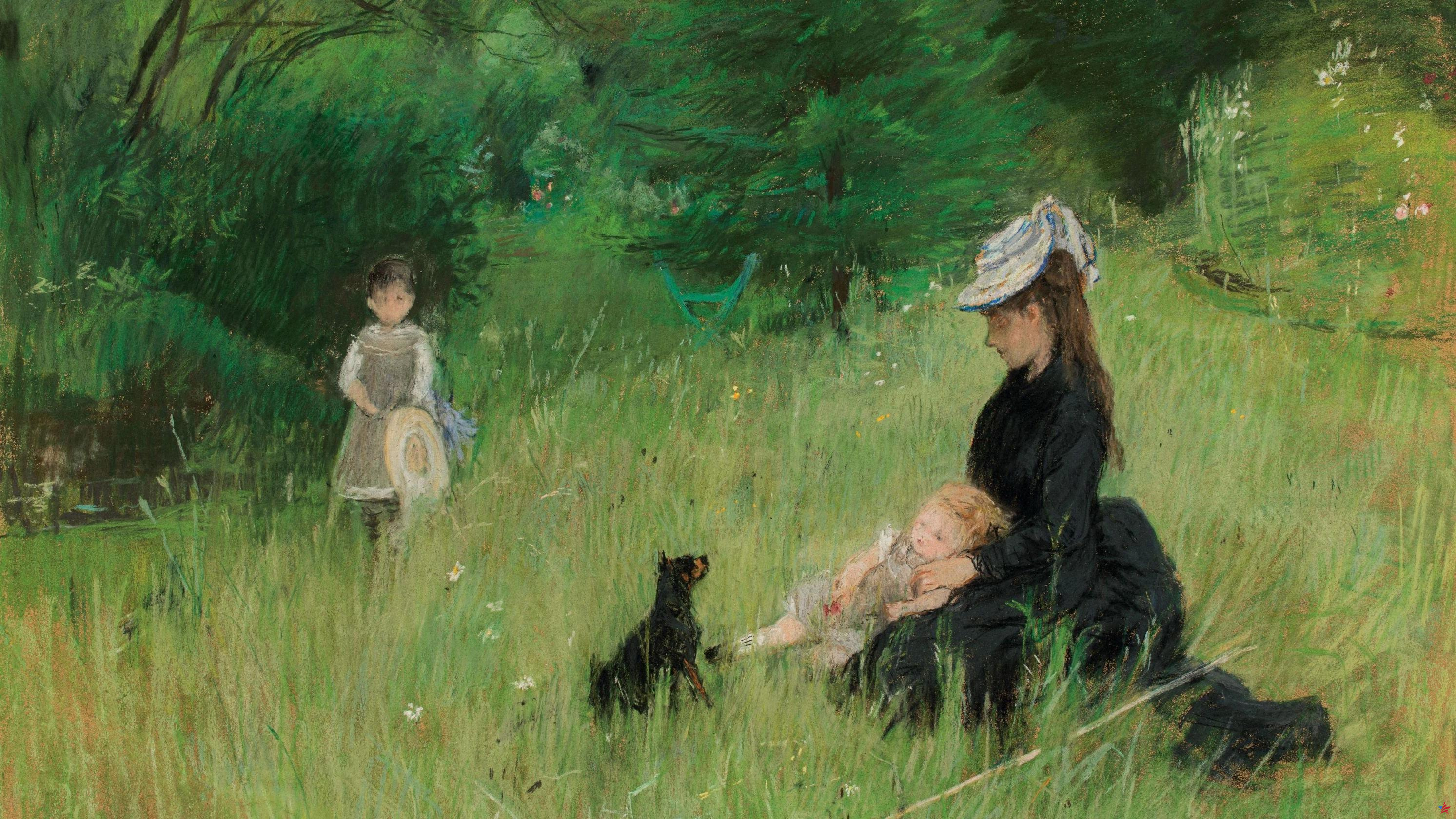 Nueve días de impresionismo: mayo de 1886, Berthe Morisot con el pie grande