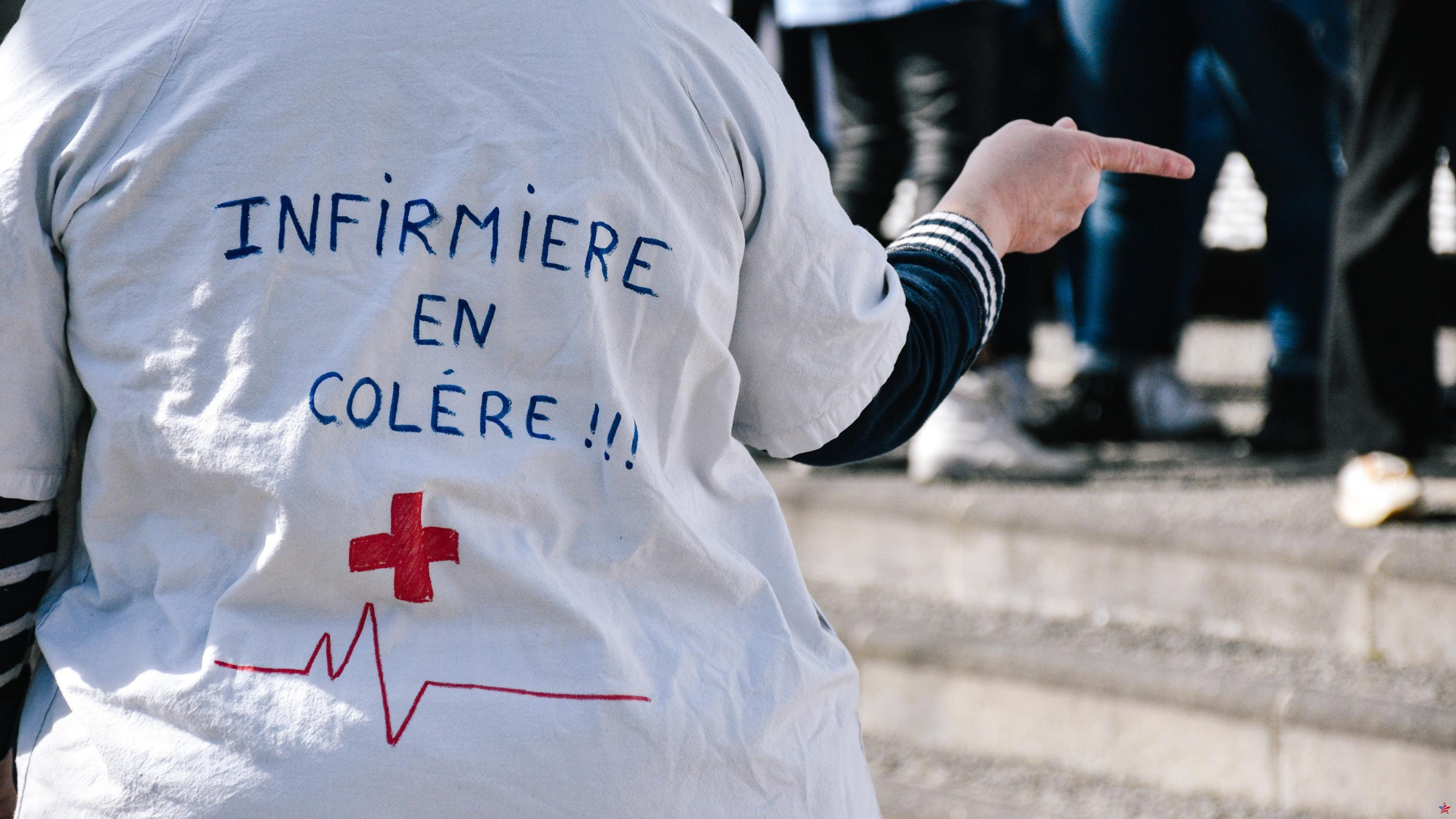 Enfermeras liberales se manifiestan este jueves en París por la subida de precios
