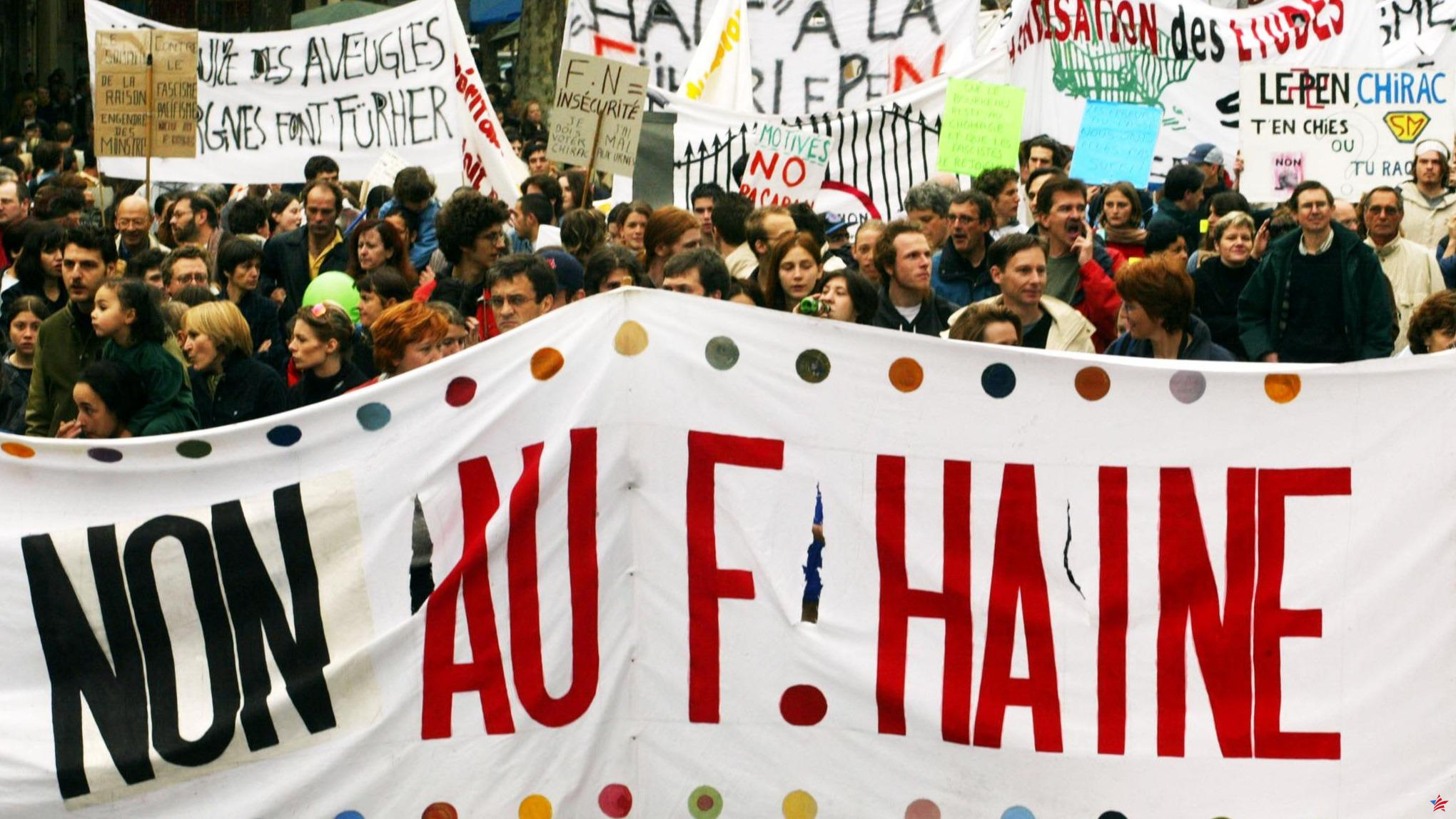 “El islamismo me asusta más que el FN”: el 21 de abril de 2002 se manifestaron contra Jean-Marie Le Pen, hoy apoyan al RN