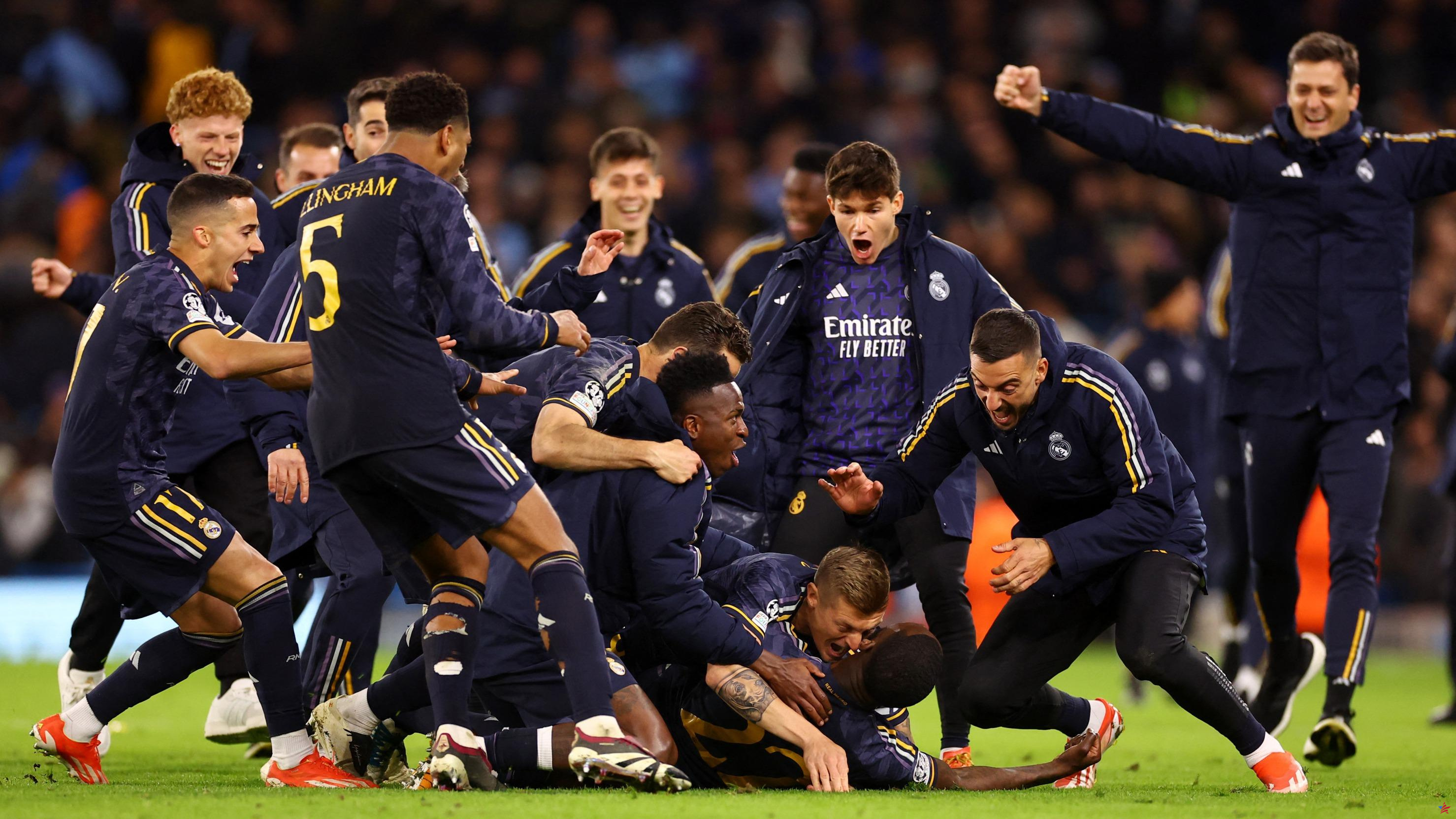Liga de Campeones: Real Madrid elimina en penales al vigente campeón Manchester City