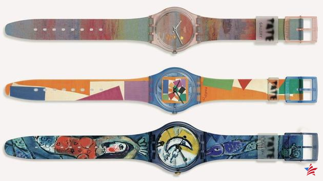 Swatch Art: Matisse, Chagall o Turner en la muñeca